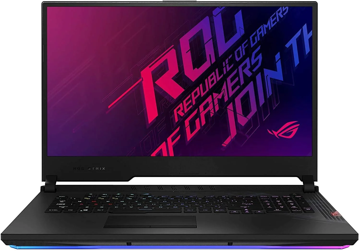 لپ تاپ گیمینگ 17 اینچی ایسوس ROG Strix Scar G732LWS-XS98، پردازنده Intel Core i9-10980HK، رم 32 گیگابایت DDR4، حافظه SSD 1 ترابایت PCIe، صفحه نمایش 17.3 اینچی 300 هرتز FHD IPS، کارت گرافیک NVIDIA GeForce RTX 2070 Super، کیبورد RGB با نورپردازی مجزا برای هر کلید، ویندوز 10 پرو