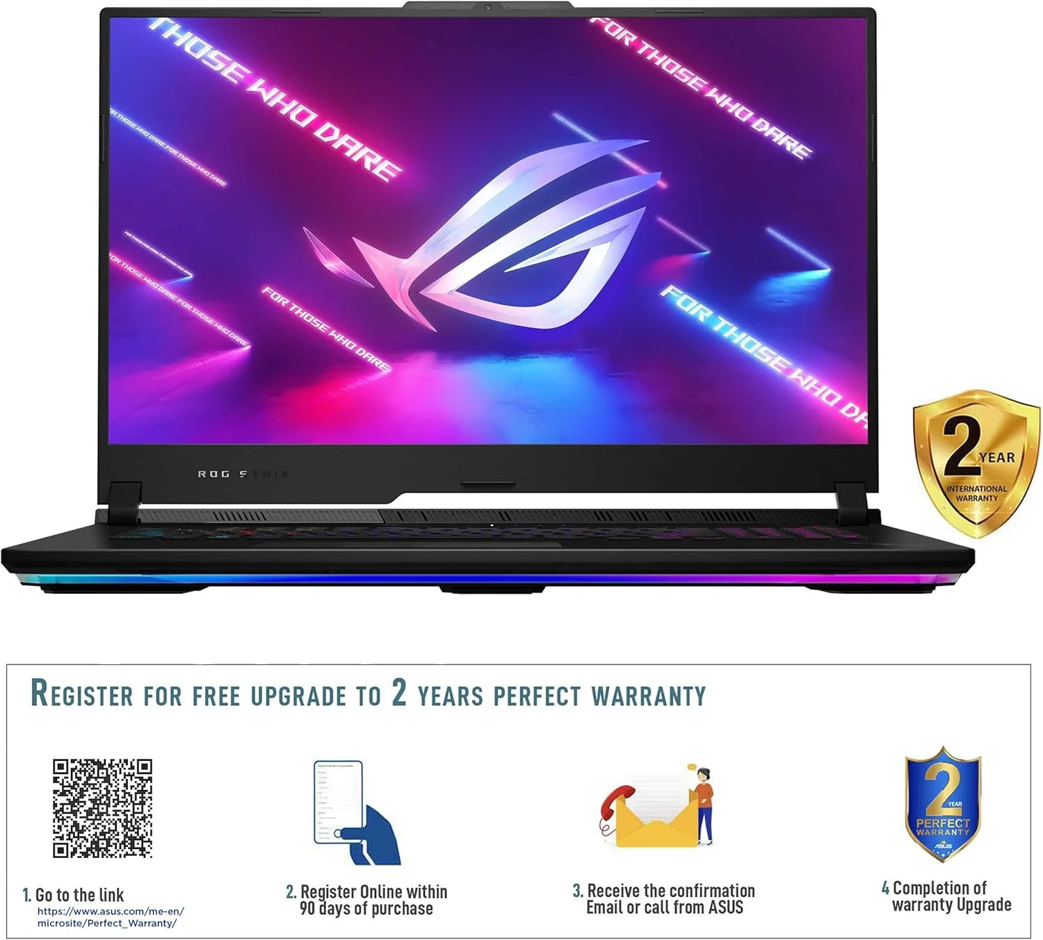 لپ تاپ گیمینگ ایسوس ROG Strix SCAR 17 G733PZ-LL048W مشکی مات، R9 7945HX، 32 گیگابایت رم، 1 ترابایت SSD پرسرعت، NV RTX4080، ویندوز 11 هوم، صفحه نمایش 17.3 اینچ WQHD (2560 x 1440) 16:9، 240 هرتز، وب کم HD، کیبورد RGB انگلیسی-عربی لپ تاپ گیمینگ ایسوس ROG Strix SCAR 17 G733PZ-LL048W مشکی مات، R9 7945HX، 32 گیگابایت رم، 1 ترابایت SSD پرسرعت، NV RTX4080، ویندوز 11 هوم، صفحه نمایش 17.3 اینچ WQHD (2560 x 1440) 16:9، 240 هرتز، وب کم HD، کیبورد RGB انگلیسی-عربی