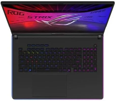 لپ تاپ گیمینگ 16 اینچی ایسوس ROG Strix، نمایشگر 16 اینچی WUXGA 165 هرتز، پردازنده Intel Core Ultra 9 275HX، رم 32 گیگابایتی DDR5، حافظه SSD 1 ترابایتی PCIe 4.0، کارت گرافیک NVIDIA GeForce RTX 5070 8GB GDDR7، کیبورد RGB انگلیسی/عربی، ویندوز 11، سبز ولت لپ تاپ گیمینگ 16 اینچی ایسوس ROG Strix، نمایشگر 16 اینچی WUXGA 165 هرتز، پردازنده Intel Core Ultra 9 275HX، رم 32 گیگابایتی DDR5، حافظه SSD 1 ترابایتی PCIe 4.0، کارت گرافیک NVIDIA GeForce RTX 5070 8GB GDDR7، کیبورد RGB انگلیسی/عربی، ویندوز 11، سبز ولت