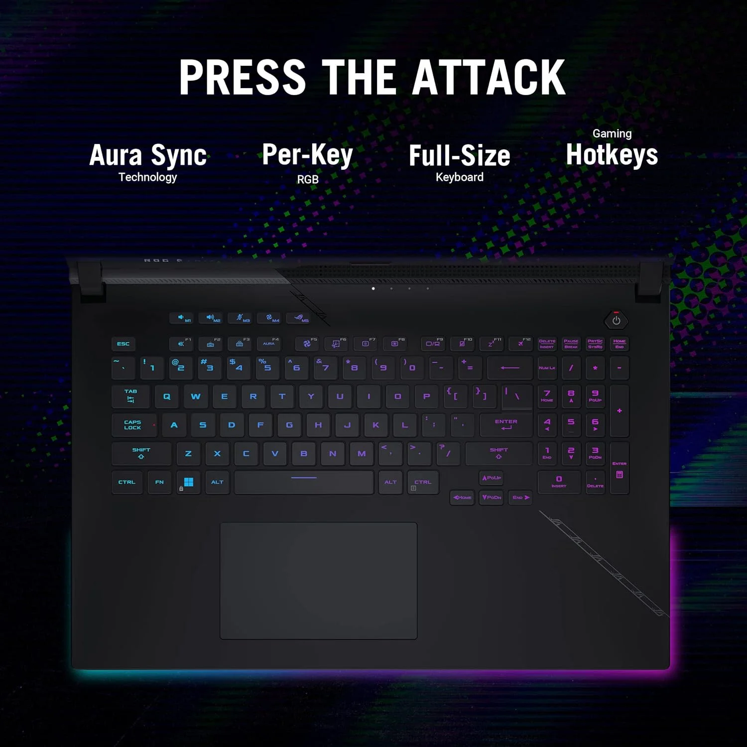 لپ تاپ گیمینگ ایسوس ROG Strix SCAR 17 G733PZ-LL048W مشکی مات، R9 7945HX، 32 گیگابایت رم، 1 ترابایت SSD پرسرعت، NV RTX4080، ویندوز 11 هوم، صفحه نمایش 17.3 اینچ WQHD (2560 x 1440) 16:9، 240 هرتز، وب کم HD، کیبورد RGB انگلیسی-عربی لپ تاپ گیمینگ ایسوس ROG Strix SCAR 17 G733PZ-LL048W مشکی مات، R9 7945HX، 32 گیگابایت رم، 1 ترابایت SSD پرسرعت، NV RTX4080، ویندوز 11 هوم، صفحه نمایش 17.3 اینچ WQHD (2560 x 1440) 16:9، 240 هرتز، وب کم HD، کیبورد RGB انگلیسی-عربی