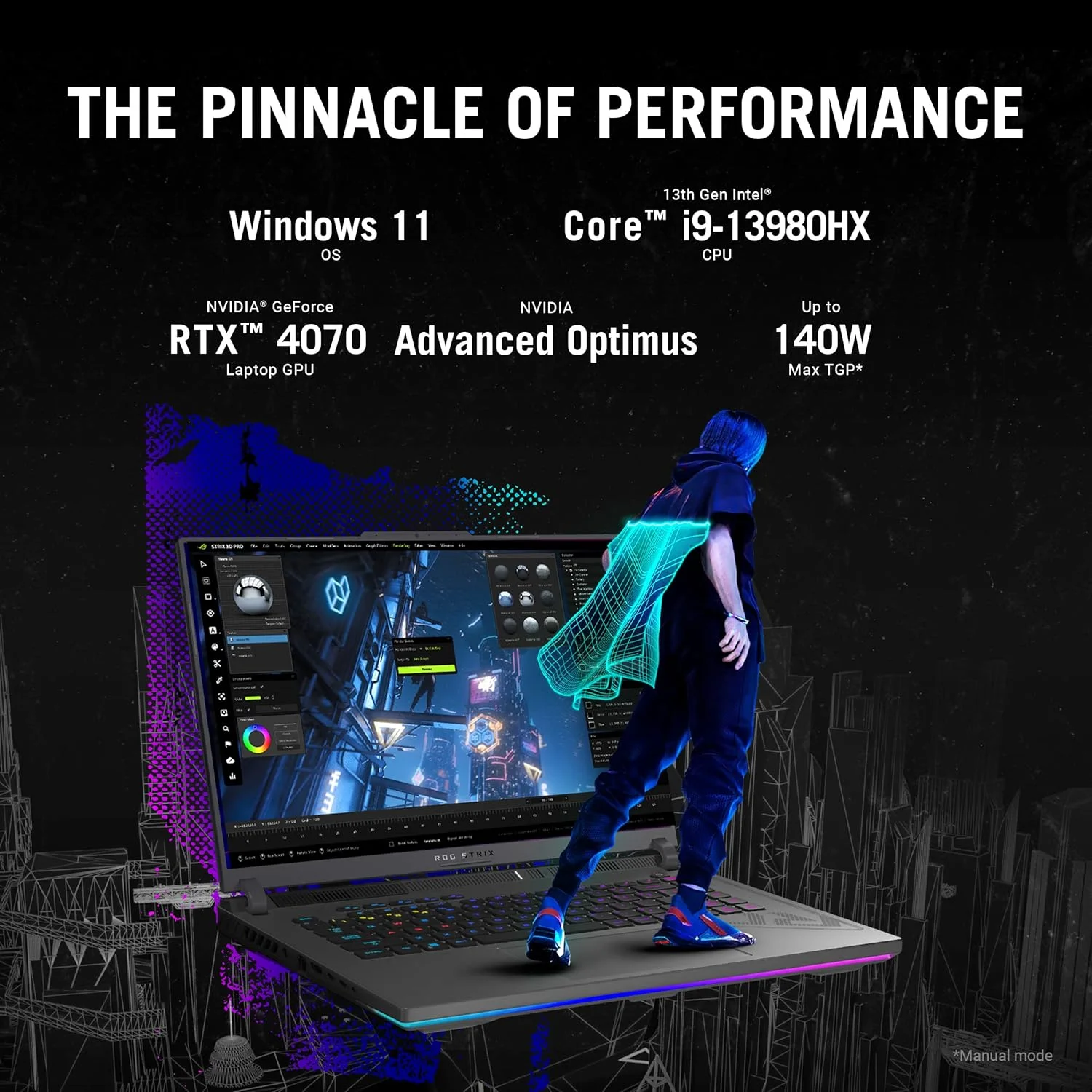 لپ تاپ گیمینگ ایسوس ROG G16 (i9-13980HX/RTX 4070، 16 گیگابایت/1 ترابایت) لپ تاپ گیمینگ ایسوس ROG G16 (i9-13980HX/RTX 4070، 16 گیگابایت/1 ترابایت)