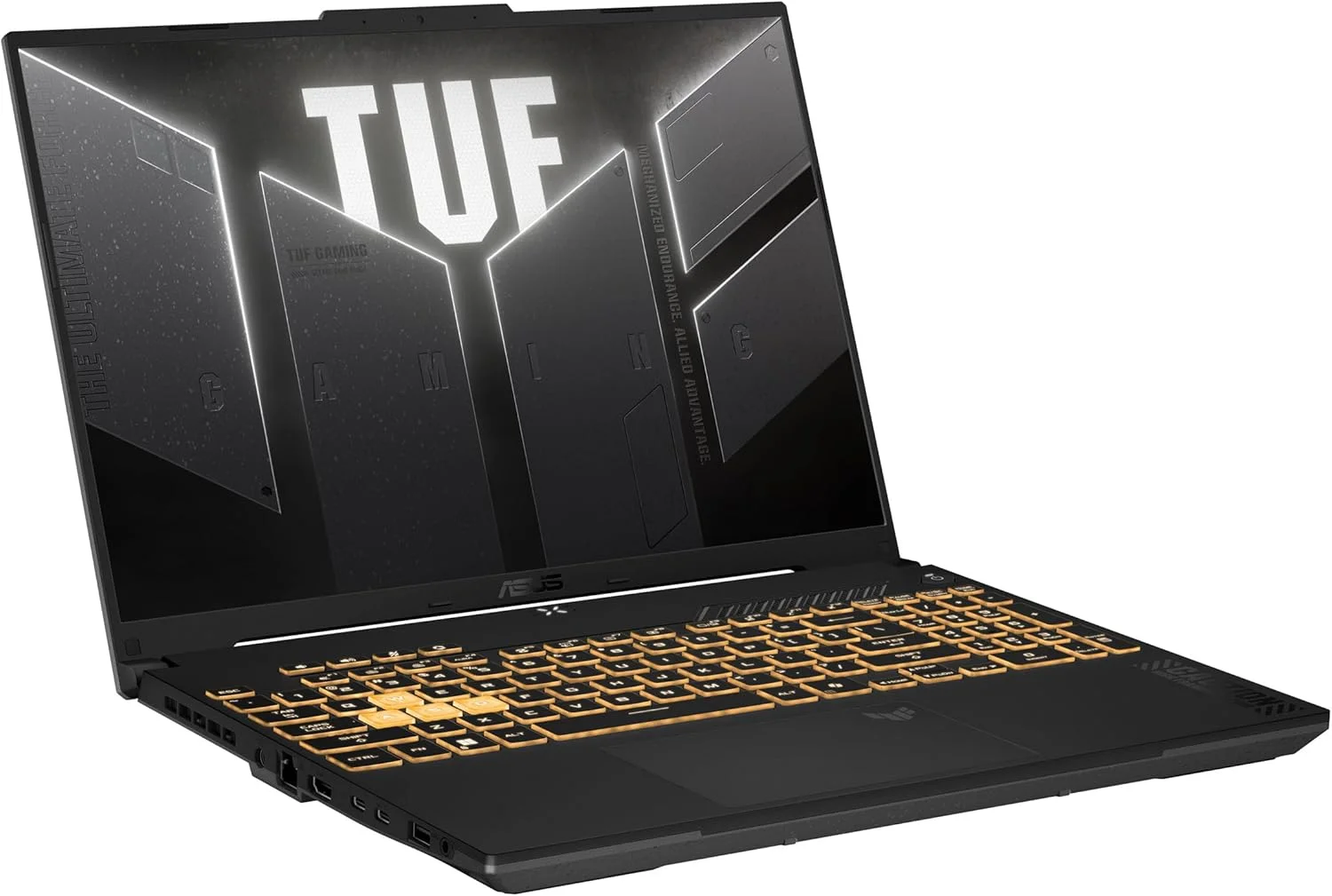 لپ تاپ گیمینگ ایسوس TUF Gaming F16، صفحه نمایش 16 اینچی FHD+ 144Hz IPS-Level 16:10، پردازنده Intel® Core™ 5 210H، کارت گرافیک NVIDIA® GeForce RTX™ 4050، رم 16 گیگابایتی DDR5، حافظه SSD 512 گیگابایتی PCIe Gen4، Wi-Fi 6، ویندوز 11 هوم، FX607VU-SS53