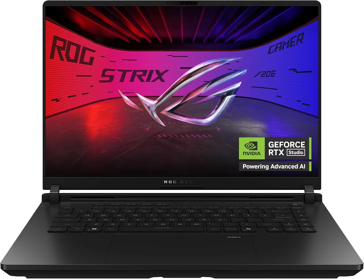 لپ تاپ گیمینگ ایسوس ROG Strix SCAR 16، نمایشگر 16 اینچی 2.5K 240Hz Nebula، پردازنده Intel Core Ultra 9 275HX، کارت گرافیک RTX 5090 24GB GDDR7، رم 32GB DDR5، حافظه SSD 1TB PCIe 4.0، وای فای 7، نورپردازی RGB تک کلید، آماده برای هوش مصنوعی Copilot
