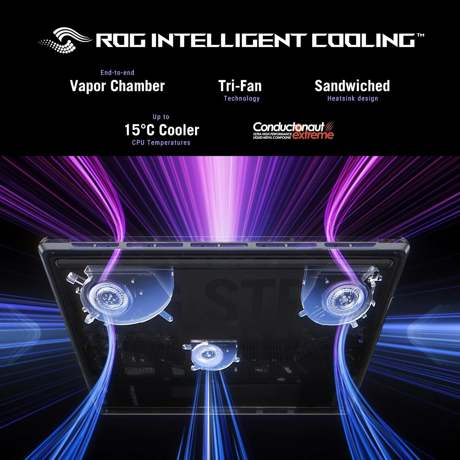لپ تاپ گیمینگ ایسوس ROG Strix G16 (2025)، نمایشگر 16 اینچی ROG Nebula با نسبت تصویر 16:10، رزولوشن 2.5K، نرخ تازه سازی 240 هرتز/3 میلی ثانیه، پردازنده گرافیکی NVIDIA® GeForce RTX™ 5060، پردازنده Intel® Core™ Ultra 9 275HX، رم 16 گیگابایتی DDR5، حافظه SSD 1 ترابایتی، Wi-Fi 7، ویندوز 11 هوم لپ تاپ گیمینگ ایسوس ROG Strix G16 (2025)، نمایشگر 16 اینچی ROG Nebula با نسبت تصویر 16:10، رزولوشن 2.5K، نرخ تازه سازی 240 هرتز/3 میلی ثانیه، پردازنده گرافیکی NVIDIA® GeForce RTX™ 5060، پردازنده Intel® Core™ Ultra 9 275HX، رم 16 گیگابایتی DDR5، حافظه SSD 1 ترابایتی، Wi-Fi 7، ویندوز 11 هوم