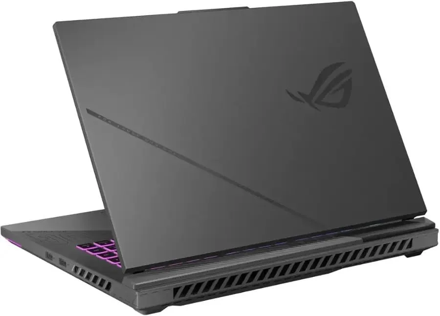 لپ تاپ گیمینگ ASUS 2025 ROG Strix G16، نمایشگر 16 اینچی FHD 165 هرتز، پردازنده 16 هسته ای AMD Ryzen 9 8940HX، کارت گرافیک RTX 5070 Ti (TGP 140W)، MUX Switch، ویندوز 11، همراه با پد ماوس (64 گیگابایت رم | 1 ترابایت PCIe SSD) لپ تاپ گیمینگ ASUS 2025 ROG Strix G16، نمایشگر 16 اینچی FHD 165 هرتز، پردازنده 16 هسته ای AMD Ryzen 9 8940HX، کارت گرافیک RTX 5070 Ti (TGP 140W)، MUX Switch، ویندوز 11، همراه با پد ماوس (64 گیگابایت رم | 1 ترابایت PCIe SSD)