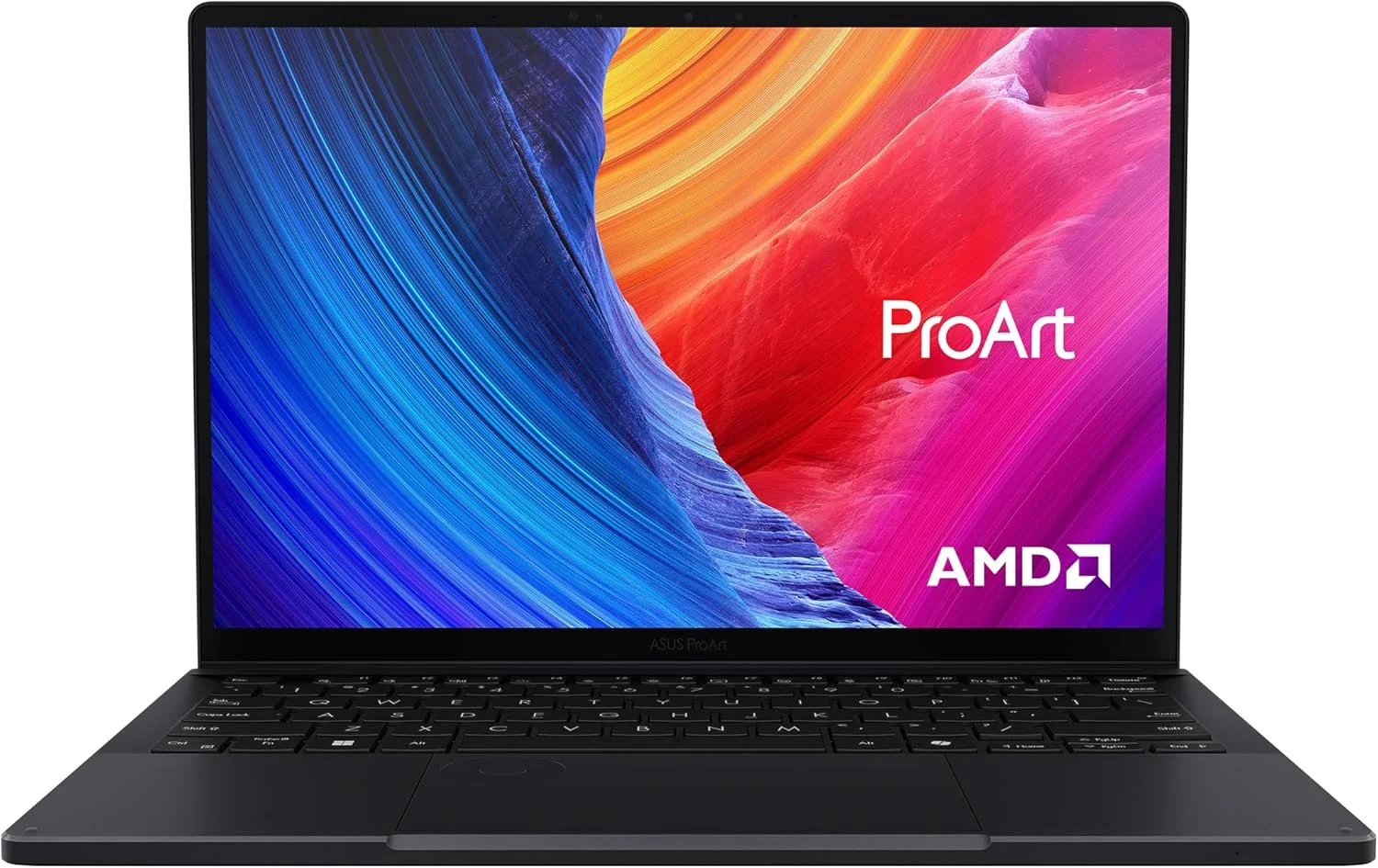 لپ تاپ ASUS ProArt PX13 OLED AI مدل HN7306WI-OLED12C32W /AMD Ryzen AI R9-HX370/32GB RAM/2TB SSD/NVIDIA GeForce RTX 4070 8GB DDR6/صفحه نمایش لمسی 13.3 اینچی 3K OLED/ویندوز 11 به همراه کلید Copilot و قلم Stylus - مشکی نانو