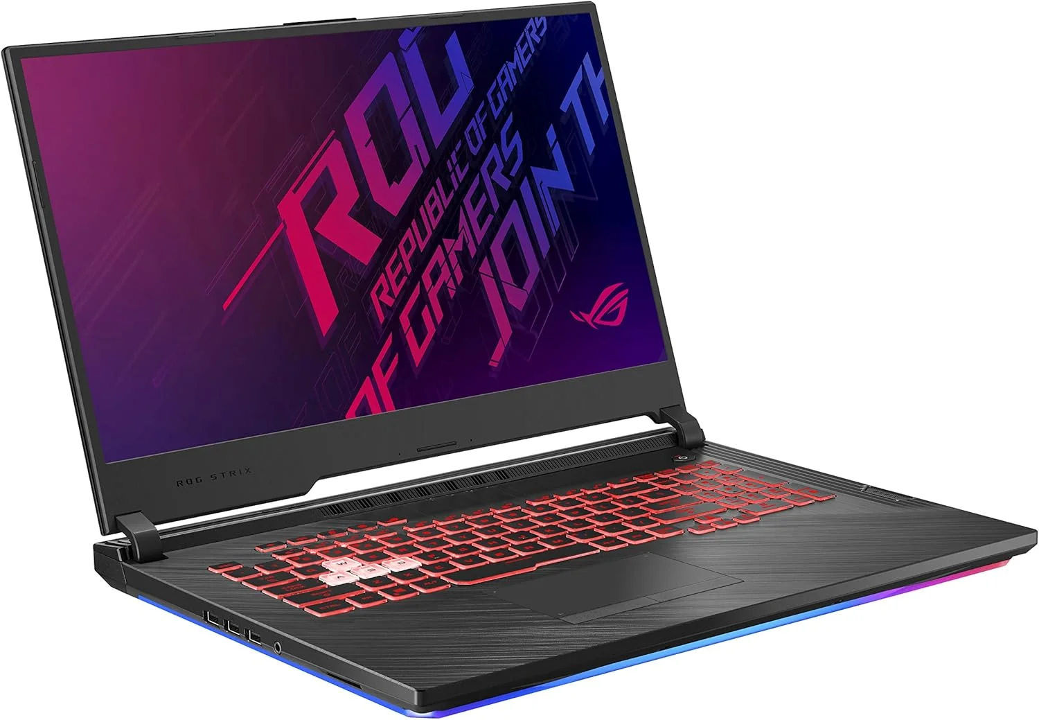 لپ تاپ گیمینگ ایسوس Rog Strix G با صفحه نمایش 17.3 اینچی Ips Type Fhd، کارت گرافیک Nvidia Geforce Gtx 1650، پردازنده Intel Core I7 9750H، رم 16 گیگابایتی Ddr4، حافظه اس اس دی 512 گیگابایتی Pcie Nvme، کیبورد RGB و ویندوز 10 هوم مدل Gl731Gt Ph74 سایز 17-30.99 اینچ
