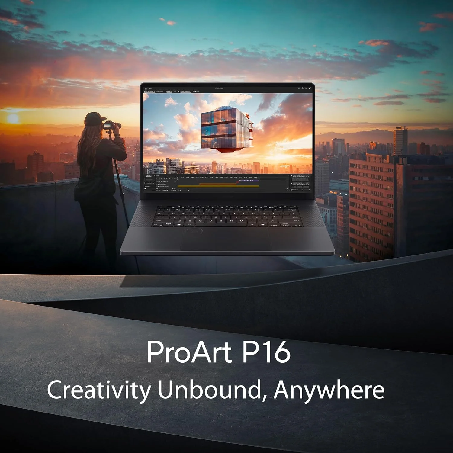 لپ تاپ ایسوس ProArt P16 OLED AI مدل H7606WI-ME123W، پردازنده AMD Ryzen AI R9-HX370، رم 64 گیگابایت، حافظه SSD 2 ترابایت، کارت گرافیک NVIDIA GeForce RTX 4070 8GB، صفحه نمایش لمسی 16 اینچی 4K OLED، ویندوز 11 به همراه کلید Copilot - مشکی نانو - به همراه کوله پشتی لپ تاپ ایسوس ProArt P16 OLED AI مدل H7606WI-ME123W، پردازنده AMD Ryzen AI R9-HX370، رم 64 گیگابایت، حافظه SSD 2 ترابایت، کارت گرافیک NVIDIA GeForce RTX 4070 8GB، صفحه نمایش لمسی 16 اینچی 4K OLED، ویندوز 11 به همراه کلید Copilot - مشکی نانو - به همراه کوله پشتی