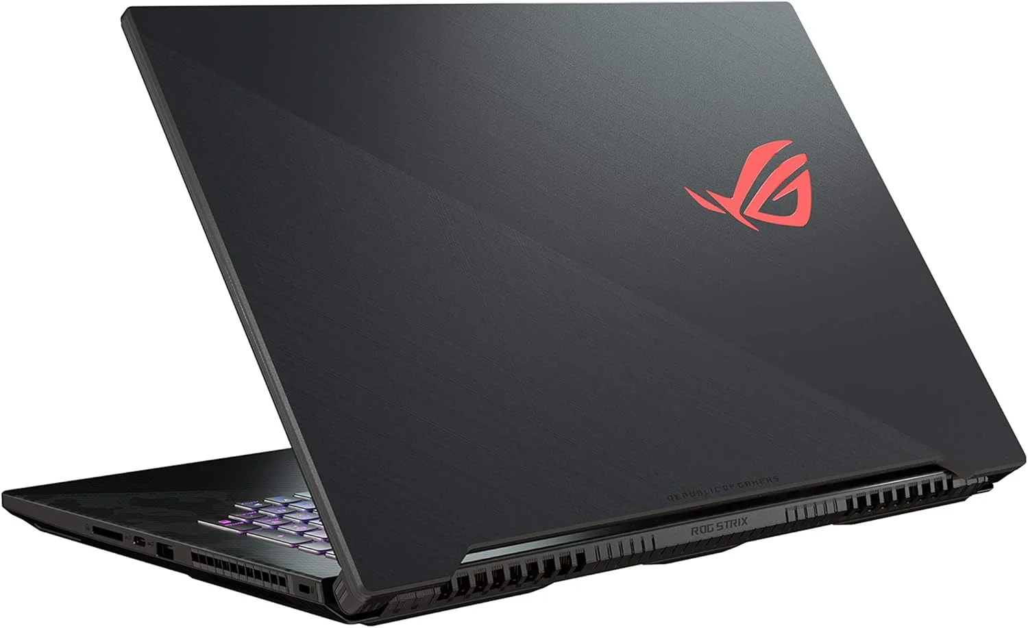 لپ تاپ گیمینگ ایسوس ROG Strix Scar II GL704GW (پردازنده Intel i7-8750H، رم 16 گیگابایت، SSD Nvme 512 گیگابایت، کارت گرافیک NVIDIA RTX 2070 8 گیگابایت، صفحه نمایش 17.3 اینچ Full HD IPS 144Hz 3ms، ویندوز 10)، کامپیوتر نوت بوک گیمر، 17-30.99 اینچ لپ تاپ گیمینگ ایسوس ROG Strix Scar II GL704GW (پردازنده Intel i7-8750H، رم 16 گیگابایت، SSD Nvme 512 گیگابایت، کارت گرافیک NVIDIA RTX 2070 8 گیگابایت، صفحه نمایش 17.3 اینچ Full HD IPS 144Hz 3ms، ویندوز 10)، کامپیوتر نوت بوک گیمر، 17-30.99 اینچ