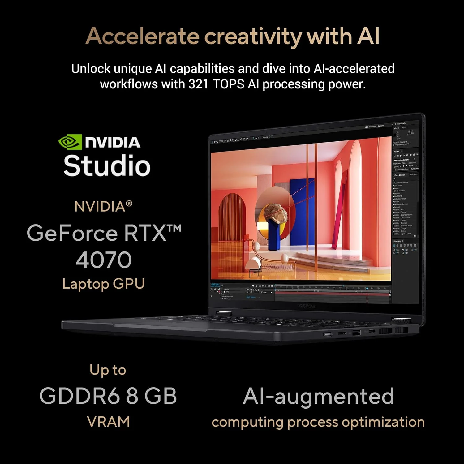 لپ تاپ ASUS ProArt PX13 OLED AI مدل HN7306WI-OLED12C32W /AMD Ryzen AI R9-HX370/32GB RAM/2TB SSD/NVIDIA GeForce RTX 4070 8GB DDR6/صفحه نمایش لمسی 13.3 اینچی 3K OLED/ویندوز 11 به همراه کلید Copilot و قلم Stylus - مشکی نانو لپ تاپ ASUS ProArt PX13 OLED AI مدل HN7306WI-OLED12C32W /AMD Ryzen AI R9-HX370/32GB RAM/2TB SSD/NVIDIA GeForce RTX 4070 8GB DDR6/صفحه نمایش لمسی 13.3 اینچی 3K OLED/ویندوز 11 به همراه کلید Copilot و قلم Stylus - مشکی نانو