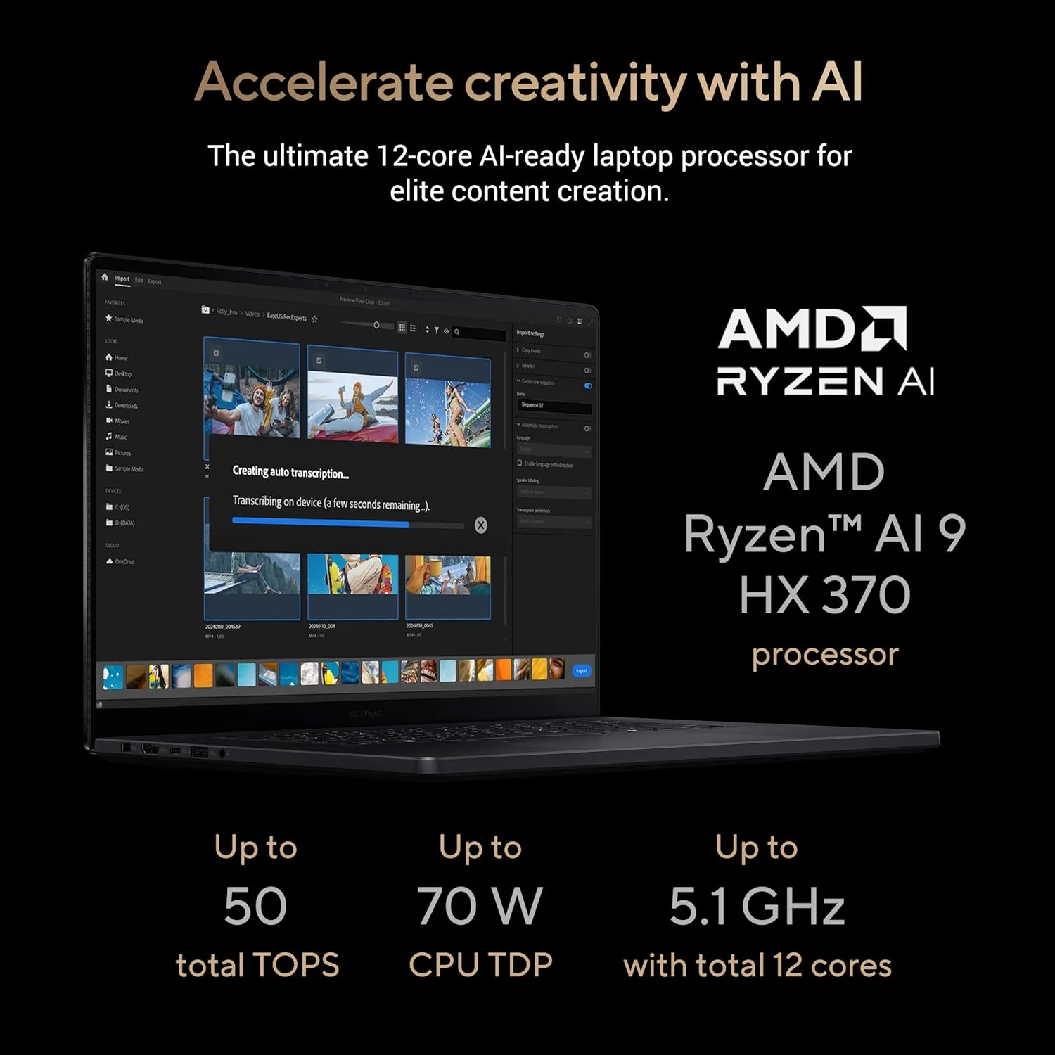 لپ تاپ ایسوس ProArt P16 OLED AI مدل H7606WI-ME123W، پردازنده AMD Ryzen AI R9-HX370، رم 64 گیگابایت، حافظه SSD 2 ترابایت، کارت گرافیک NVIDIA GeForce RTX 4070 8GB، صفحه نمایش لمسی 16 اینچی 4K OLED، ویندوز 11 به همراه کلید Copilot - مشکی نانو - به همراه کوله پشتی لپ تاپ ایسوس ProArt P16 OLED AI مدل H7606WI-ME123W، پردازنده AMD Ryzen AI R9-HX370، رم 64 گیگابایت، حافظه SSD 2 ترابایت، کارت گرافیک NVIDIA GeForce RTX 4070 8GB، صفحه نمایش لمسی 16 اینچی 4K OLED، ویندوز 11 به همراه کلید Copilot - مشکی نانو - به همراه کوله پشتی