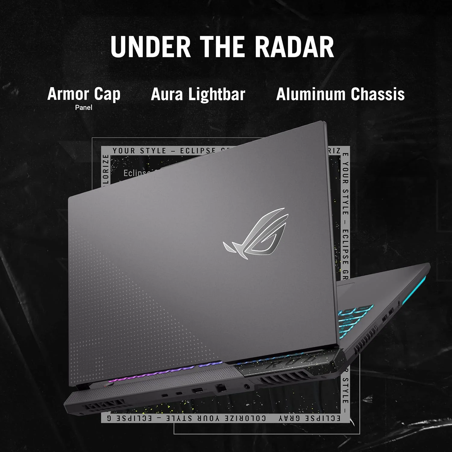 لپ تاپ گیمینگ ایسوس ROG Strix G17 (2023)، صفحه نمایش 17.3 اینچی QHD 240Hz، کارت گرافیک GeForce RTX 4070، پردازنده AMD Ryzen 9 7945HX، رم 16 گیگابایتی DDR5، حافظه SSD 1 ترابایتی PCIe، Wi-Fi 6E، ویندوز 11، G713PI-DS94 خاکستری کسوفی لپ تاپ گیمینگ ایسوس ROG Strix G17 (2023)، صفحه نمایش 17.3 اینچی QHD 240Hz، کارت گرافیک GeForce RTX 4070، پردازنده AMD Ryzen 9 7945HX، رم 16 گیگابایتی DDR5، حافظه SSD 1 ترابایتی PCIe، Wi-Fi 6E، ویندوز 11، G713PI-DS94 خاکستری کسوفی