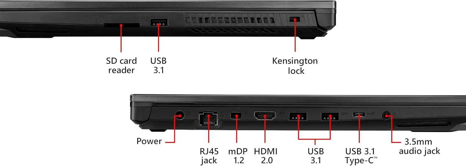 لپ تاپ گیمینگ ایسوس ROG Strix Scar II، صفحه نمایش 15.6 اینچی 144 هرتز IPS-Type Full HD، کارت گرافیک NVIDIA GeForce RTX 2070 8GB، پردازنده Intel Core i7-8750H، رم 16 گیگابایتی DDR4، حافظه SSD 512 گیگابایتی PCIe Nvme، کیبورد RGB، ویندوز 10 - GL504GW-DS74