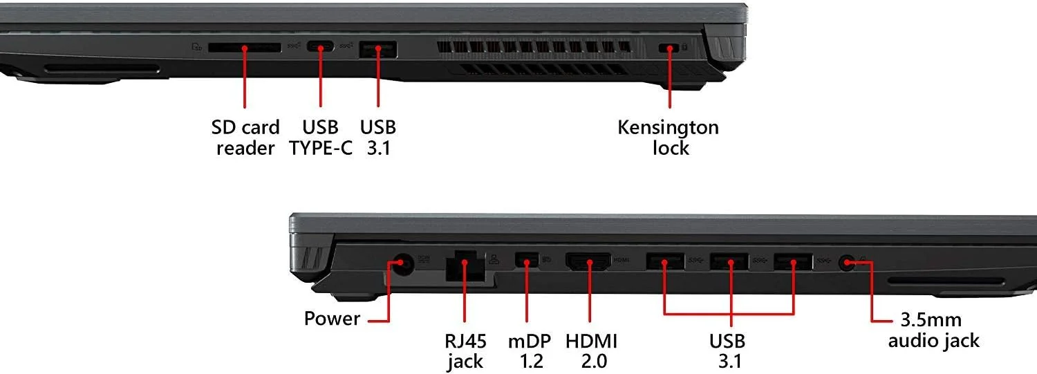 لپ تاپ گیمینگ جدید ASUS ROG Strix Scar II با صفحه نمایش 17.3 اینچی FHD 144Hz IPS | پردازنده 6 هسته ای Intel i7-8750H تا 3.9 گیگاهرتز | 16 گیگابایت رم | 512 گیگابایت SSD + 1 ترابایت HDD | کارت گرافیک NVIDIA GeForce GTX 1060 6GB | کیبورد با نور پس زمینه | ویندوز 10 لپ تاپ گیمینگ جدید ASUS ROG Strix Scar II با صفحه نمایش 17.3 اینچی FHD 144Hz IPS | پردازنده 6 هسته ای Intel i7-8750H تا 3.9 گیگاهرتز | 16 گیگابایت رم | 512 گیگابایت SSD + 1 ترابایت HDD | کارت گرافیک NVIDIA GeForce GTX 1060 6GB | کیبورد با نور پس زمینه | ویندوز 10