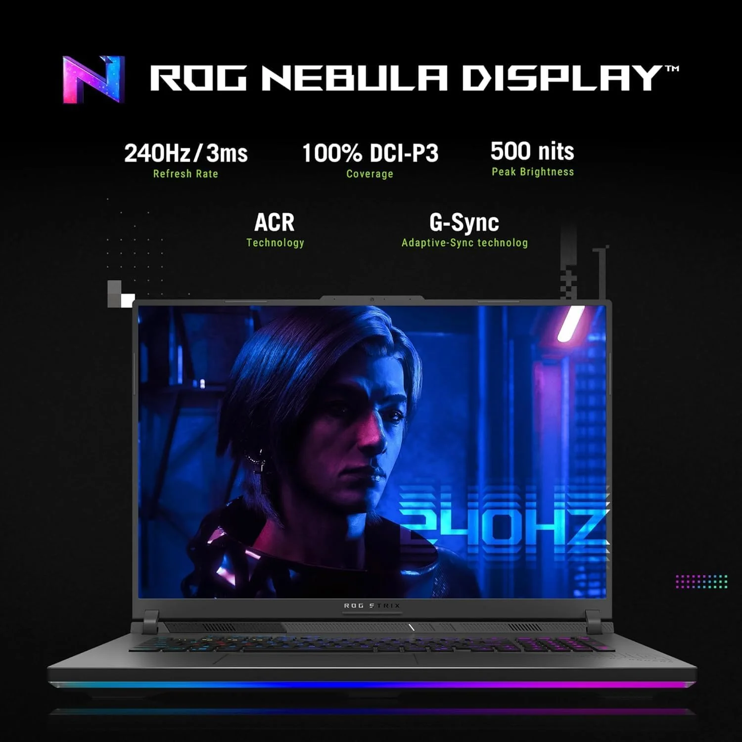 لپ تاپ گیمینگ ایسوس ROG Strix G18 (2025)، NVIDIA RTX 5080 16GB GDDR7، Intel Ultra 9 275HX، نمایشگر ممتاز Rog Nebula با کیفیت 2.5K 240Hz، WiFi 7، رم 64 گیگابایتی DDR5، حافظه SSD 4 ترابایتی، ویندوز 11 پرو و لایسنس آفیس لپ تاپ گیمینگ ایسوس ROG Strix G18 (2025)، NVIDIA RTX 5080 16GB GDDR7، Intel Ultra 9 275HX، نمایشگر ممتاز Rog Nebula با کیفیت 2.5K 240Hz، WiFi 7، رم 64 گیگابایتی DDR5، حافظه SSD 4 ترابایتی، ویندوز 11 پرو و لایسنس آفیس