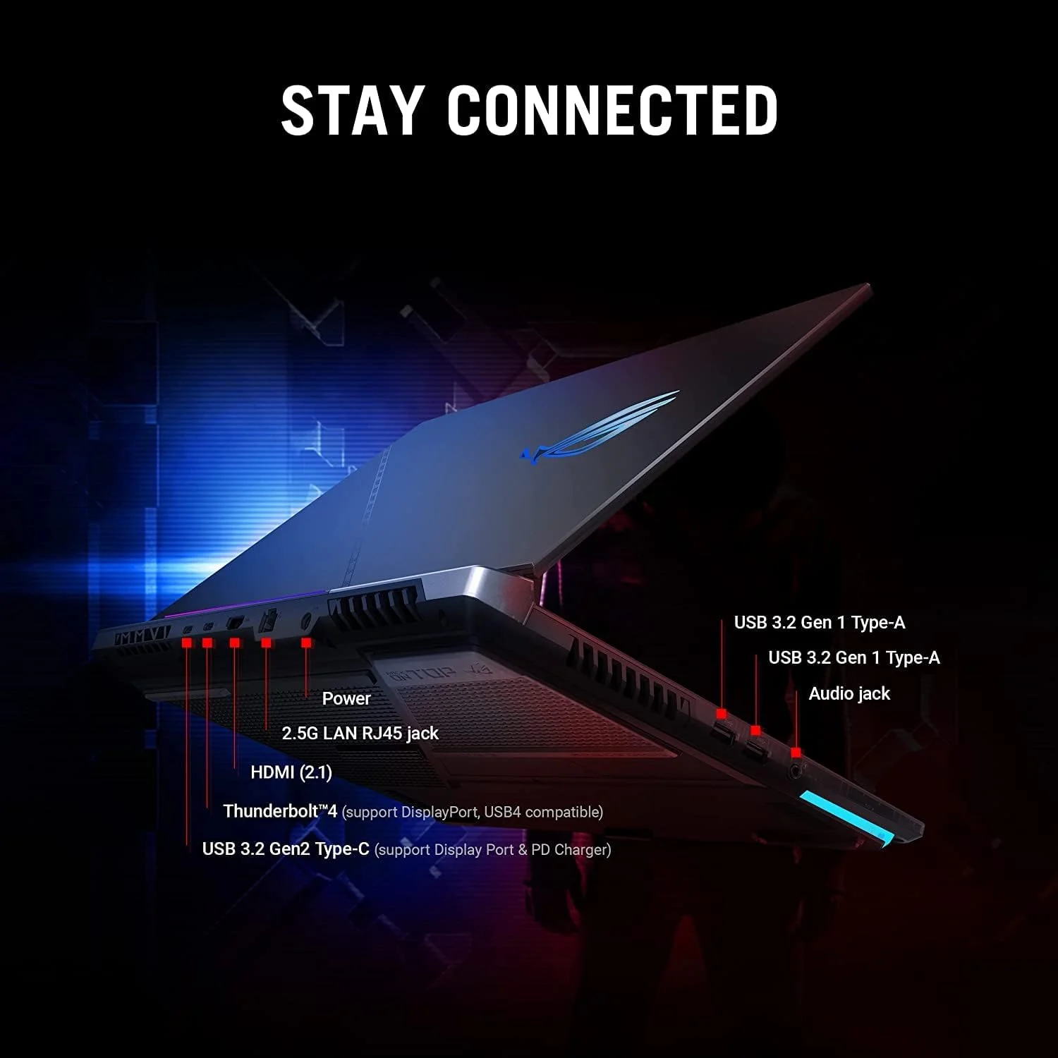لپ تاپ گیمینگ ایسوس ROG Strix G15، صفحه نمایش 15.6 اینچی 300 هرتز IPS FHD، پردازنده Intel Core i9-12900H، رم 16 گیگابایتی DDR5، حافظه SSD NVMe 1 ترابایتی، کارت گرافیک NVIDIA GeForce RTX 3070 Ti، کیبورد QWERTY با نور پس زمینه RGB، ویندوز 11 هوم لپ تاپ گیمینگ ایسوس ROG Strix G15، صفحه نمایش 15.6 اینچی 300 هرتز IPS FHD، پردازنده Intel Core i9-12900H، رم 16 گیگابایتی DDR5، حافظه SSD NVMe 1 ترابایتی، کارت گرافیک NVIDIA GeForce RTX 3070 Ti، کیبورد QWERTY با نور پس زمینه RGB، ویندوز 11 هوم