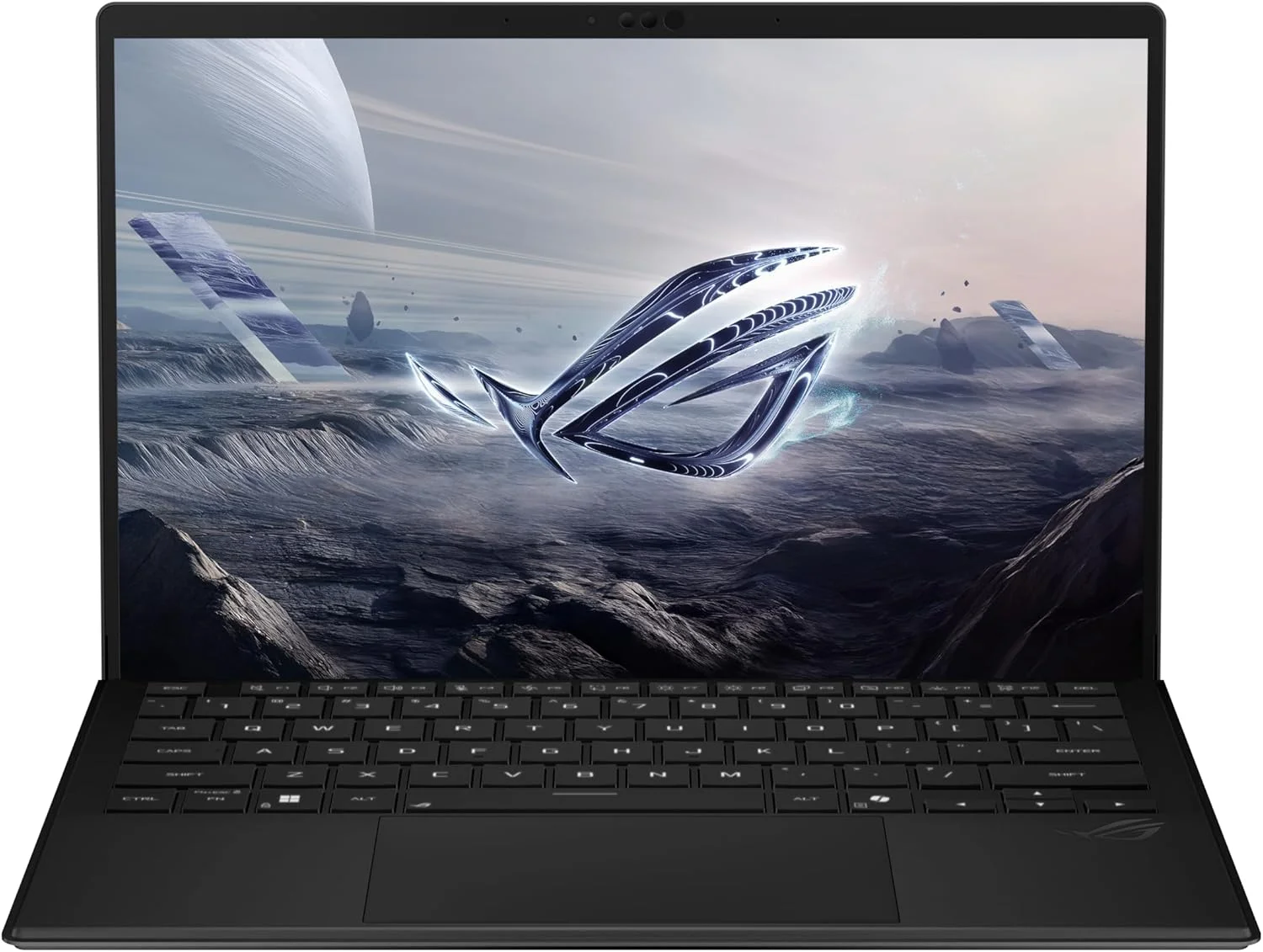 لپ تاپ گیمینگ تبدیل شونده 2 در 1 ایسوس ROG Flow Z13 با صفحه نمایش لمسی ROG Nebula با رزولوشن 2.5K، نرخ تازه سازی 180 هرتز و زمان پاسخگویی 3 میلی ثانیه، پردازنده AMD Ryzen AI MAX+ 395، رم 32 گیگابایتی و حافظه SSD 1 ترابایتی، رنگ مشکی لپ تاپ گیمینگ تبدیل شونده 2 در 1 ایسوس ROG Flow Z13 با صفحه نمایش لمسی ROG Nebula با رزولوشن 2.5K، نرخ تازه سازی 180 هرتز و زمان پاسخگویی 3 میلی ثانیه، پردازنده AMD Ryzen AI MAX+ 395، رم 32 گیگابایتی و حافظه SSD 1 ترابایتی، رنگ مشکی