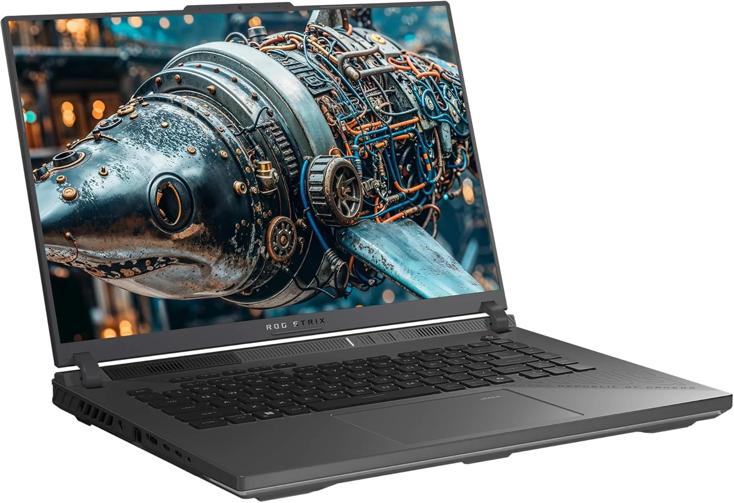 لپ تاپ گیمینگ ایسوس ROG Strix G16، پردازنده AMD Ryzen 9-9955HX، رم 32 گیگابایتی DDR5، حافظه SSD 2 ترابایتی PCIe، نمایشگر 16 اینچی WUXGA (1920x1200) 165 هرتز، کارت گرافیک Nvidia G-Force RTX 5060، کیبورد RGB 4 ناحیهای، ویندوز 11 پرو، خاکستری تیره لپ تاپ گیمینگ ایسوس ROG Strix G16، پردازنده AMD Ryzen 9-9955HX، رم 32 گیگابایتی DDR5، حافظه SSD 2 ترابایتی PCIe، نمایشگر 16 اینچی WUXGA (1920x1200) 165 هرتز، کارت گرافیک Nvidia G-Force RTX 5060، کیبورد RGB 4 ناحیهای، ویندوز 11 پرو، خاکستری تیره