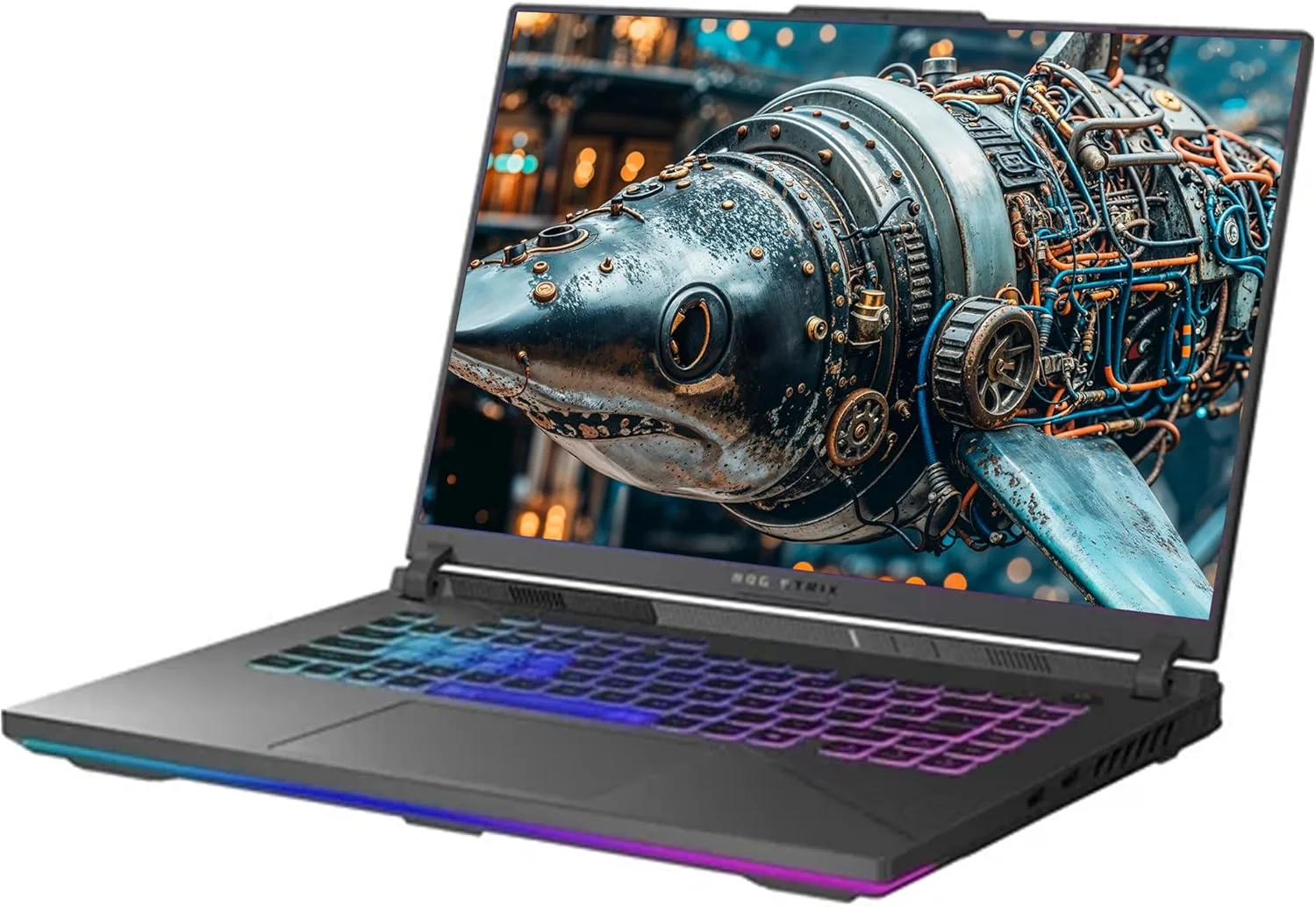لپ تاپ گیمینگ ایسوس ROG Strix G16، پردازنده AMD Ryzen 9-9955HX، رم 32 گیگابایتی DDR5، حافظه SSD 2 ترابایتی PCIe، نمایشگر 16 اینچی WUXGA (1920x1200) 165 هرتز، کارت گرافیک Nvidia G-Force RTX 5060، کیبورد RGB 4 ناحیهای، ویندوز 11 پرو، خاکستری تیره لپ تاپ گیمینگ ایسوس ROG Strix G16، پردازنده AMD Ryzen 9-9955HX، رم 32 گیگابایتی DDR5، حافظه SSD 2 ترابایتی PCIe، نمایشگر 16 اینچی WUXGA (1920x1200) 165 هرتز، کارت گرافیک Nvidia G-Force RTX 5060، کیبورد RGB 4 ناحیهای، ویندوز 11 پرو، خاکستری تیره