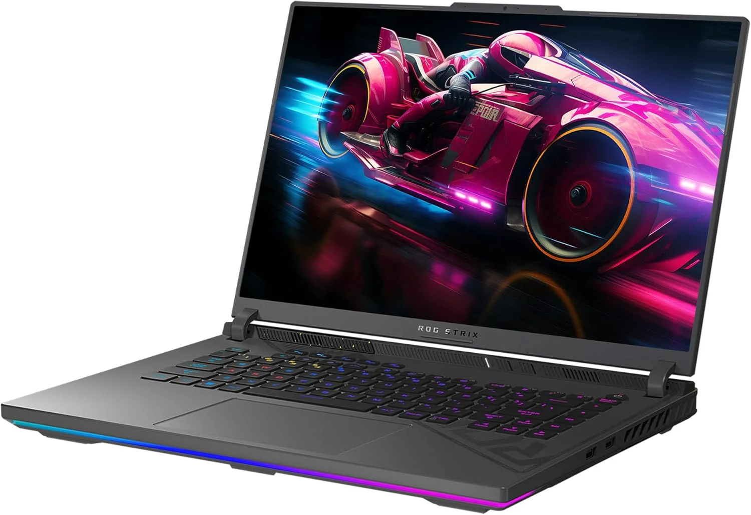 لپ تاپ گیمینگ ایسوس ROG Strix G16، پردازنده Intel i7-13650HX، رم 64 گیگابایتی DDR5، حافظه SSD 2 ترابایتی PCIe، صفحه نمایش 16:10 اینچی WQXGA (2560x1600)، کارت گرافیک Nvidia G-Force RTX 4060، ویندوز 11 هوم لپ تاپ گیمینگ ایسوس ROG Strix G16، پردازنده Intel i7-13650HX، رم 64 گیگابایتی DDR5، حافظه SSD 2 ترابایتی PCIe، صفحه نمایش 16:10 اینچی WQXGA (2560x1600)، کارت گرافیک Nvidia G-Force RTX 4060، ویندوز 11 هوم