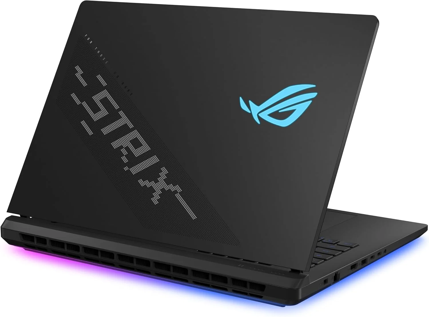 لپ تاپ گیمینگ ایسوس ROG Strix SCAR 18 (2025)، نمایشگر 18 اینچی ROG Nebula HDR 16:10 2.5K 240Hz/3ms، کارت گرافیک NVIDIA® GeForce RTX™ 5080، پردازنده Intel® Core™ Ultra 9 275HX، رم 32 گیگابایت DDR5-5600، حافظه SSD 2 ترابایت PCIe Gen 4، Wi-Fi 7، ویندوز 11 پرو