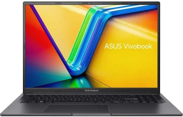 لپ تاپ 16 اینچی ایسوس Vivobook 16X با پردازنده Intel Core i9-13900H | کارت گرافیک NVIDIA GeForce RTX 4060 8GB | رم 16 گیگابایت | SSD 1 ترابایت | Thunderbolt 4 | ویندوز 11 هوم (ارتقا یافته) مشکی ایندی