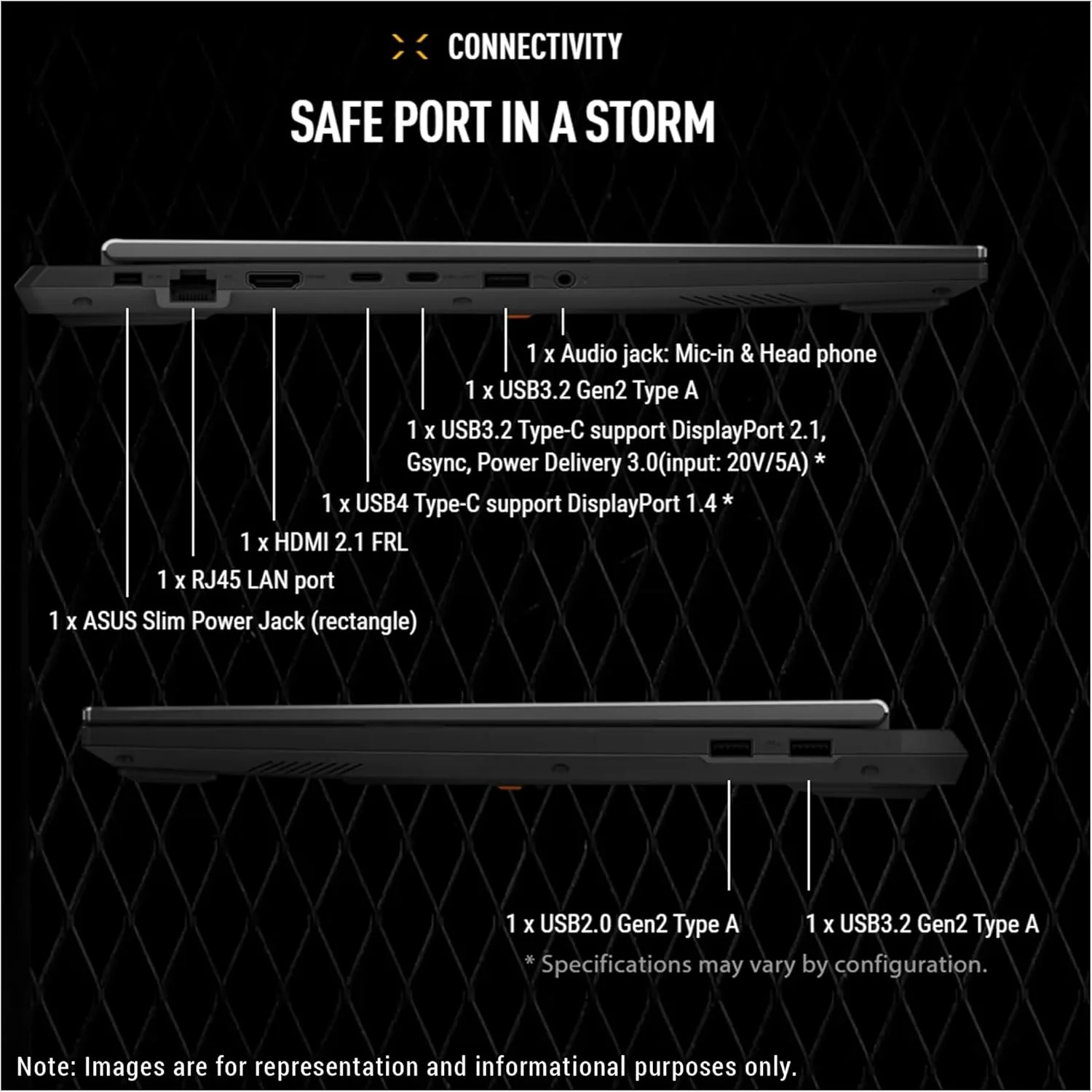 لپ تاپ گیمینگ ASUS TUF A16 Copilot+، پردازنده AMD Ryzen AI 9 270، رم 64 گیگابایتی DDR5، حافظه SSD 2 ترابایتی PCle، نمایشگر 16 اینچی FHD+ (1920x1200) 165 هرتز، کارت گرافیک Nvidia G-Force RTX 5070، کیبورد RGB تک منطقه ای، ویندوز 11 پرو، خاکستری Jaegar لپ تاپ گیمینگ ASUS TUF A16 Copilot+، پردازنده AMD Ryzen AI 9 270، رم 64 گیگابایتی DDR5، حافظه SSD 2 ترابایتی PCle، نمایشگر 16 اینچی FHD+ (1920x1200) 165 هرتز، کارت گرافیک Nvidia G-Force RTX 5070، کیبورد RGB تک منطقه ای، ویندوز 11 پرو، خاکستری Jaegar