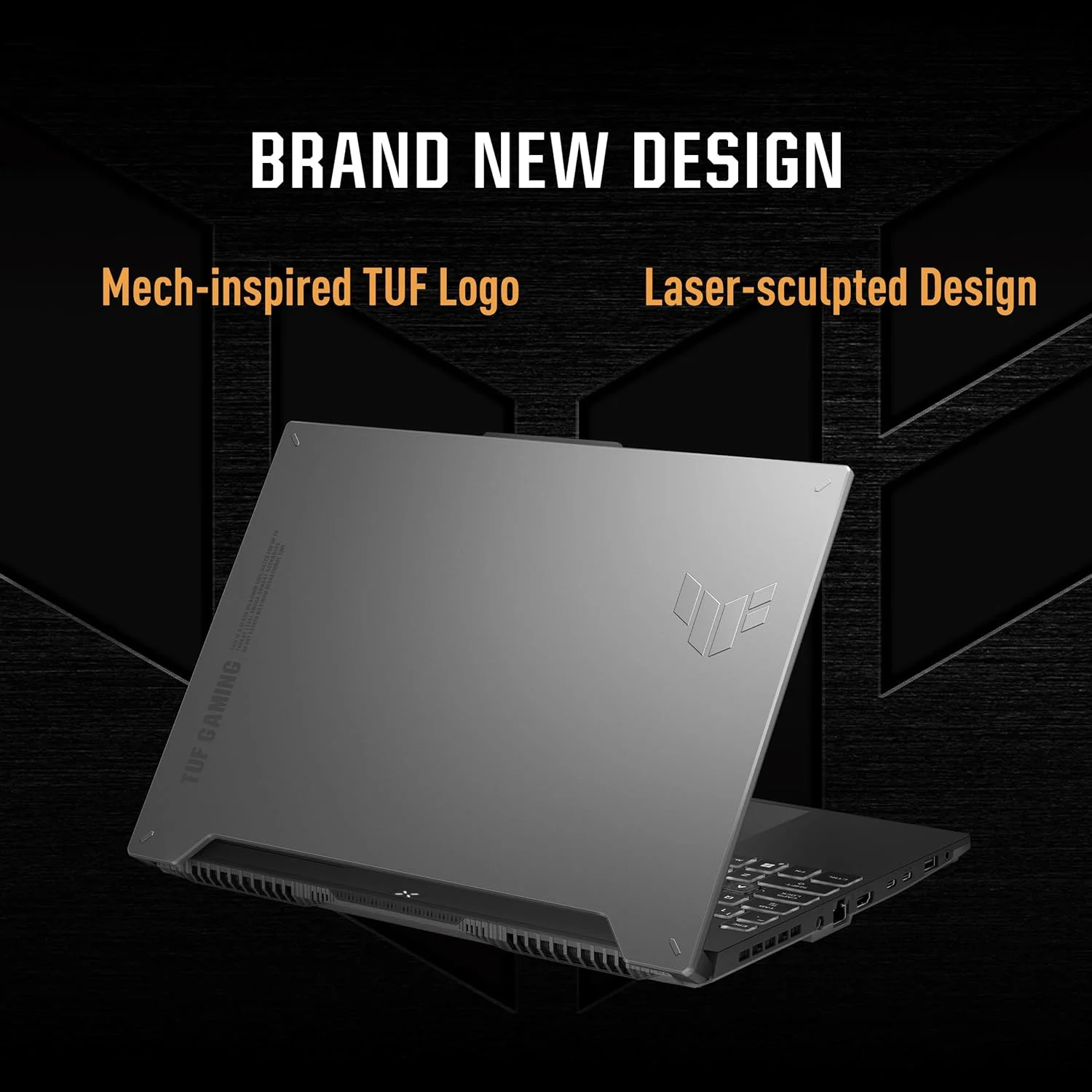 لپ تاپ گیمینگ ایسوس TUF Gaming A15 FA507NUR-LP007W، پردازنده AMD Ryzen™ 7 7435HS، کارت گرافیک NVIDIA® GeForce RTX™ 4050 6GB GDDR6، رم DDR5 16GB، حافظه 512GB، صفحه نمایش 15.6 اینچ، ویندوز هوم، کیبورد انگلیسی-عربی، رنگ Jaeger Gray، دوشاخه برق 2 پین