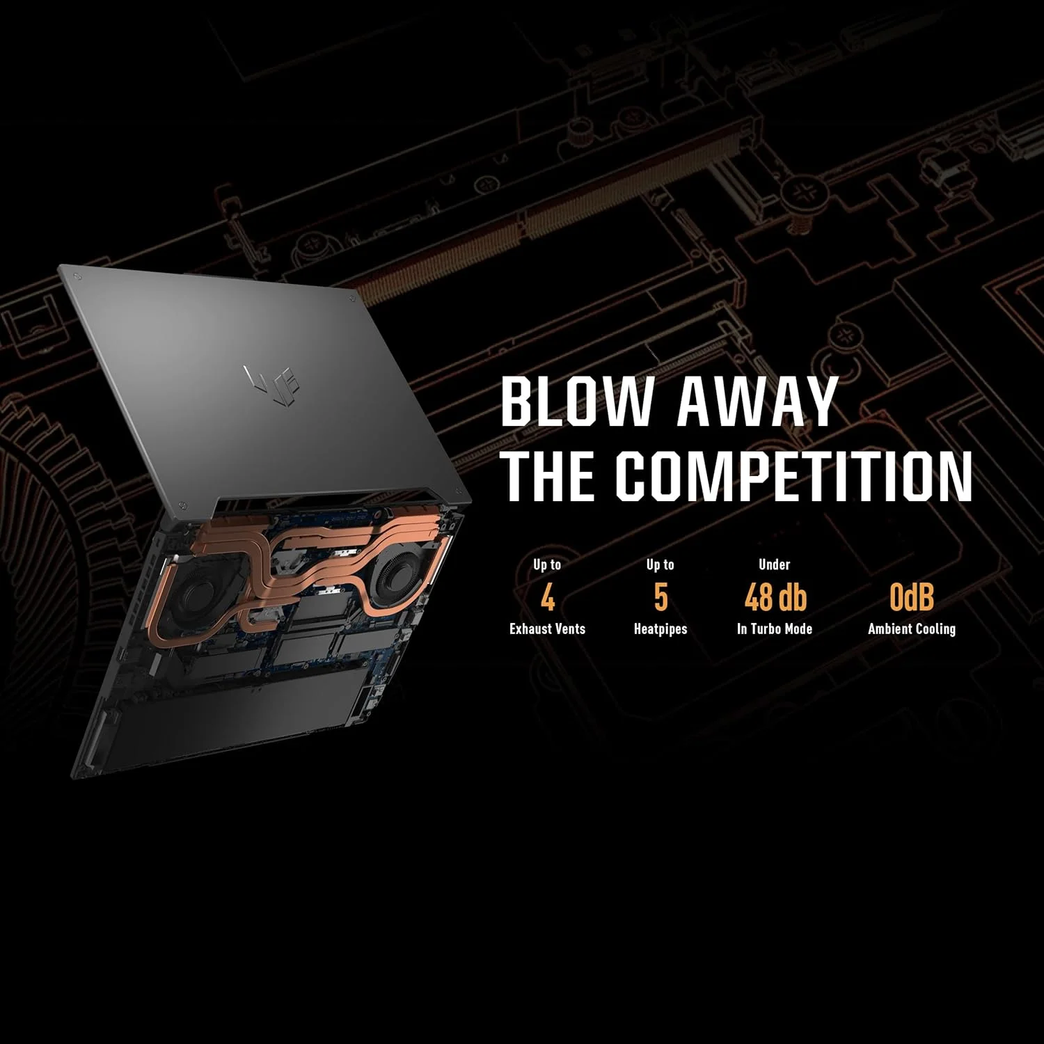 لپ تاپ گیمینگ ایسوس TUF Gaming A15 FA507NUR-LP007W، پردازنده AMD Ryzen™ 7 7435HS، کارت گرافیک NVIDIA® GeForce RTX™ 4050 6GB GDDR6، رم DDR5 16GB، حافظه 512GB، صفحه نمایش 15.6 اینچ، ویندوز هوم، کیبورد انگلیسی-عربی، رنگ Jaeger Gray، دوشاخه برق 2 پین