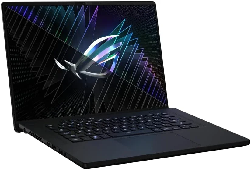 لپ تاپ گیمینگ ایسوس ROG Zephyrus M16، پردازنده Intel® Core™ i9-13900H، رم 16 گیگابایت، SSD 1 ترابایت، Nvidia RTX 4080 12GB، نمایشگر 16 اینچی ROG Nebula HDR Mini LED WQXGA 240Hz، ویندوز 11، مشکی، نور پس زمینه Eng-RGB [GU604VZ-CS94]