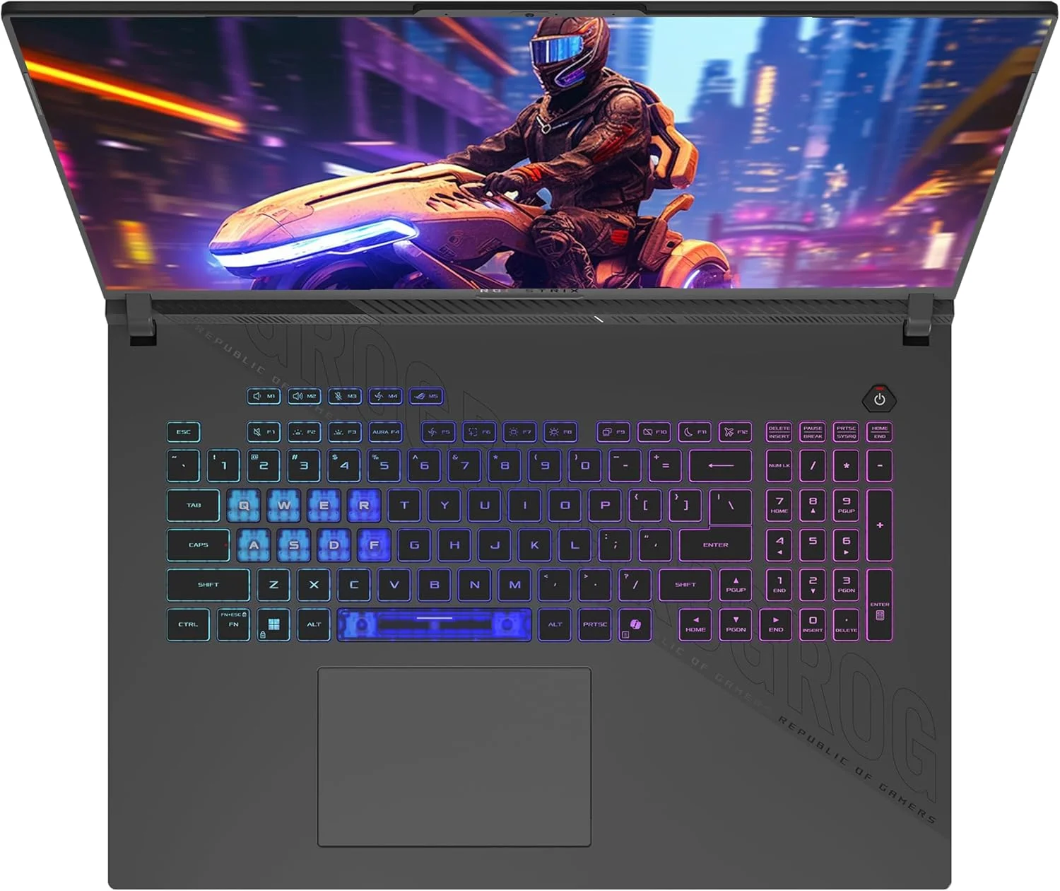 لپ تاپ گیمینگ ایسوس ROG Strix G18، AMD Ryzen 9-9955HX، رم 64 گیگابایتی DDR5، اس اس دی 2 ترابایتی PCIe، نمایشگر 18 اینچی 2.5K (2560x1600) 240 هرتز، Nvidia G-Force RTX 5070، کیبورد RGB 4 ناحیه ای، ویندوز 11 پرو، خاکستری کسوفی لپ تاپ گیمینگ ایسوس ROG Strix G18، AMD Ryzen 9-9955HX، رم 64 گیگابایتی DDR5، اس اس دی 2 ترابایتی PCIe، نمایشگر 18 اینچی 2.5K (2560x1600) 240 هرتز، Nvidia G-Force RTX 5070، کیبورد RGB 4 ناحیه ای، ویندوز 11 پرو، خاکستری کسوفی