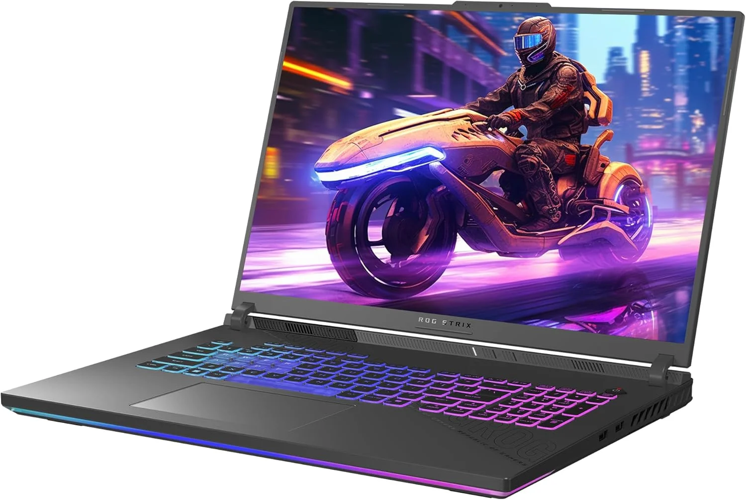 لپ تاپ گیمینگ ایسوس ROG Strix G18، AMD Ryzen 9-9955HX، رم 64 گیگابایتی DDR5، اس اس دی 2 ترابایتی PCIe، نمایشگر 18 اینچی 2.5K (2560x1600) 240 هرتز، Nvidia G-Force RTX 5070، کیبورد RGB 4 ناحیه ای، ویندوز 11 پرو، خاکستری کسوفی لپ تاپ گیمینگ ایسوس ROG Strix G18، AMD Ryzen 9-9955HX، رم 64 گیگابایتی DDR5، اس اس دی 2 ترابایتی PCIe، نمایشگر 18 اینچی 2.5K (2560x1600) 240 هرتز، Nvidia G-Force RTX 5070، کیبورد RGB 4 ناحیه ای، ویندوز 11 پرو، خاکستری کسوفی