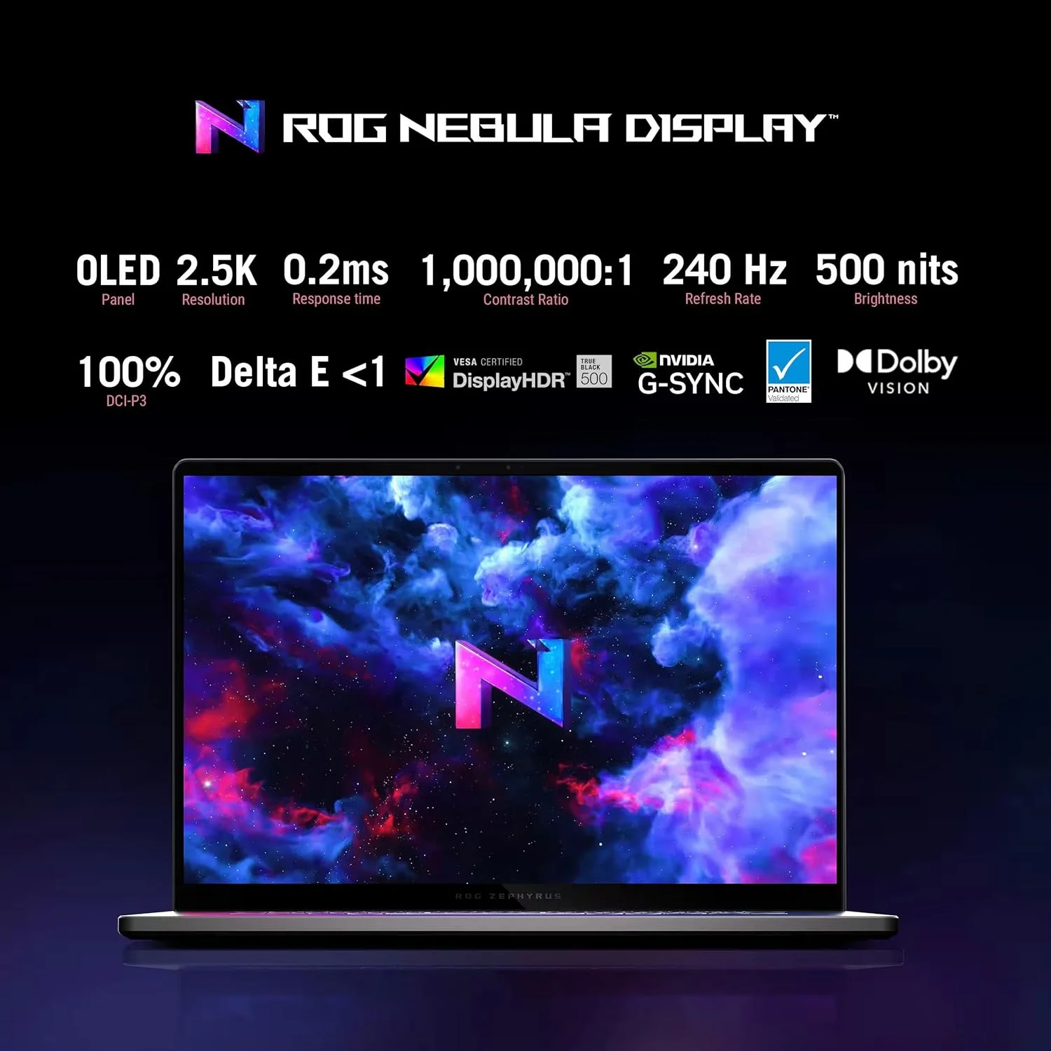 لپ تاپ گیمینگ ایسوس ROG Zephyrus G16 GU605CP (2025) | پردازنده Intel Core Ultra 9-285H | نمایشگر 16 اینچی 2.5K OLED 240Hz | کارت گرافیک RTX 5070 | رم 16 گیگابایتی | حافظه SSD 1 ترابایتی | Wi-Fi 7 | Thunderbolt 4 | خاکستری کسوفی (همراه با ماوس پد Consumix)