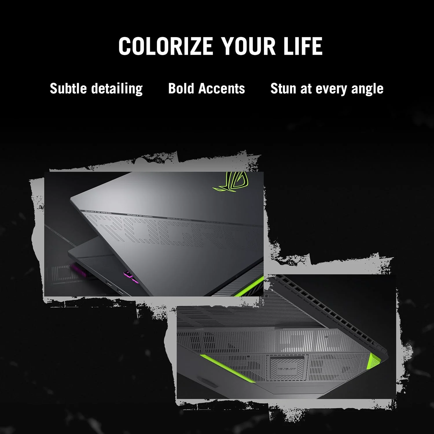لپ تاپ گیمینگ ROG Strix G16 G614JVR-I9161G نسل 14 اینتل Core i9-14900HX/ رم 16 گیگابایت/ SSD 1 ترابایت/ NVIDIA GeForce RTX 4060 8GB/ صفحه نمایش 16 اینچ FHD+ 165Hz/ ویندوز 11 Home/ نورپردازی 4-Zone RGB - خاکستری تیره - 2 سال گارانتی بین المللی