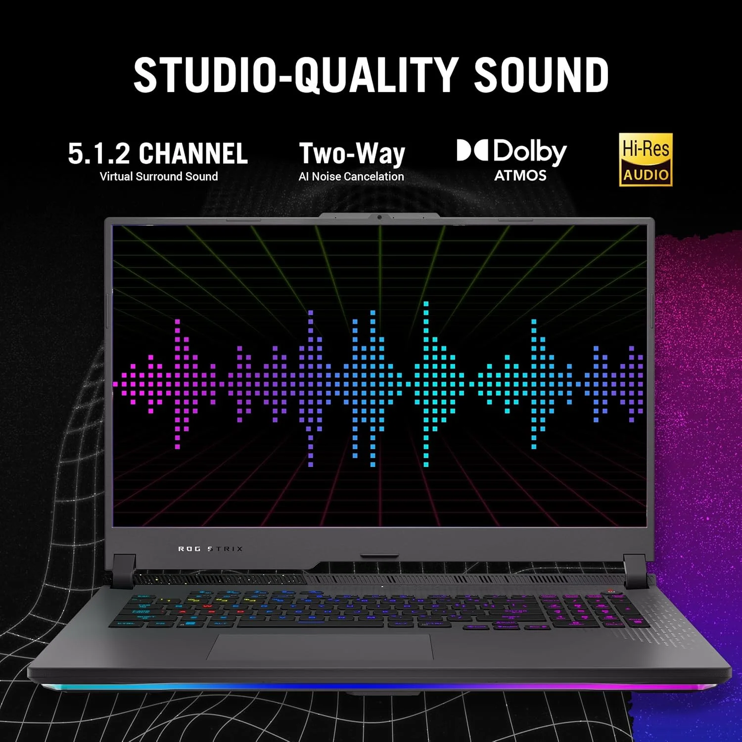 لپ تاپ ROG Strix G17 G713PV-HX162W /AMD Ryzen R9-7940HX/16GB RAM/1TB SSD/NVIDIA GeForce RTX 4060 8GB/17.3 FHD(1920x1080) 144hZ/Windows 11 Home - خاکستری Eclipse لپ تاپ ROG Strix G17 G713PV-HX162W /AMD Ryzen R9-7940HX/16GB RAM/1TB SSD/NVIDIA GeForce RTX 4060 8GB/17.3 FHD(1920x1080) 144hZ/Windows 11 Home - خاکستری Eclipse
