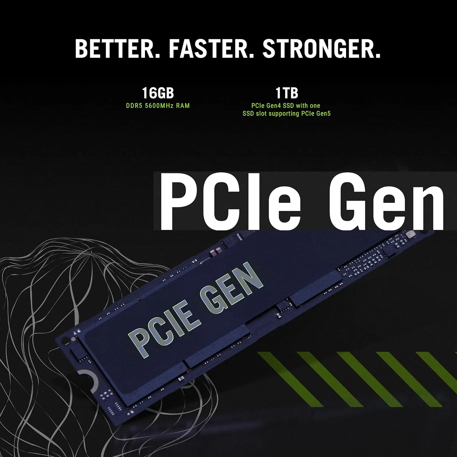 لپ تاپ گیمینگ ایسوس ROG Strix G16 (2025) G614 | NVIDIA RTX 5060 8GB | AMD Ryzen 9 8940HX | رم 16 گیگابایت | SSD 1 ترابایت | نمایشگر 16 اینچ 240 هرتز (2560 x 1600) | ویندوز 11 هوم [G614PM-G161W]