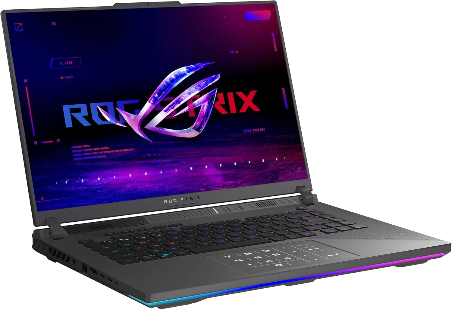 لپ تاپ گیمینگ 16 اینچی Asus ROG Strix G16 ROG Nebula 2.5K 240Hz 3ms با پردازنده AMD Ryzen 9 9955HX، رم 32 گیگابایتی، SSD 1 ترابایتی و کارت گرافیک NVIDIA GeForce RTX 5070Ti - رنگ خاکستری Eclipse لپ تاپ گیمینگ 16 اینچی Asus ROG Strix G16 ROG Nebula 2.5K 240Hz 3ms با پردازنده AMD Ryzen 9 9955HX، رم 32 گیگابایتی، SSD 1 ترابایتی و کارت گرافیک NVIDIA GeForce RTX 5070Ti - رنگ خاکستری Eclipse