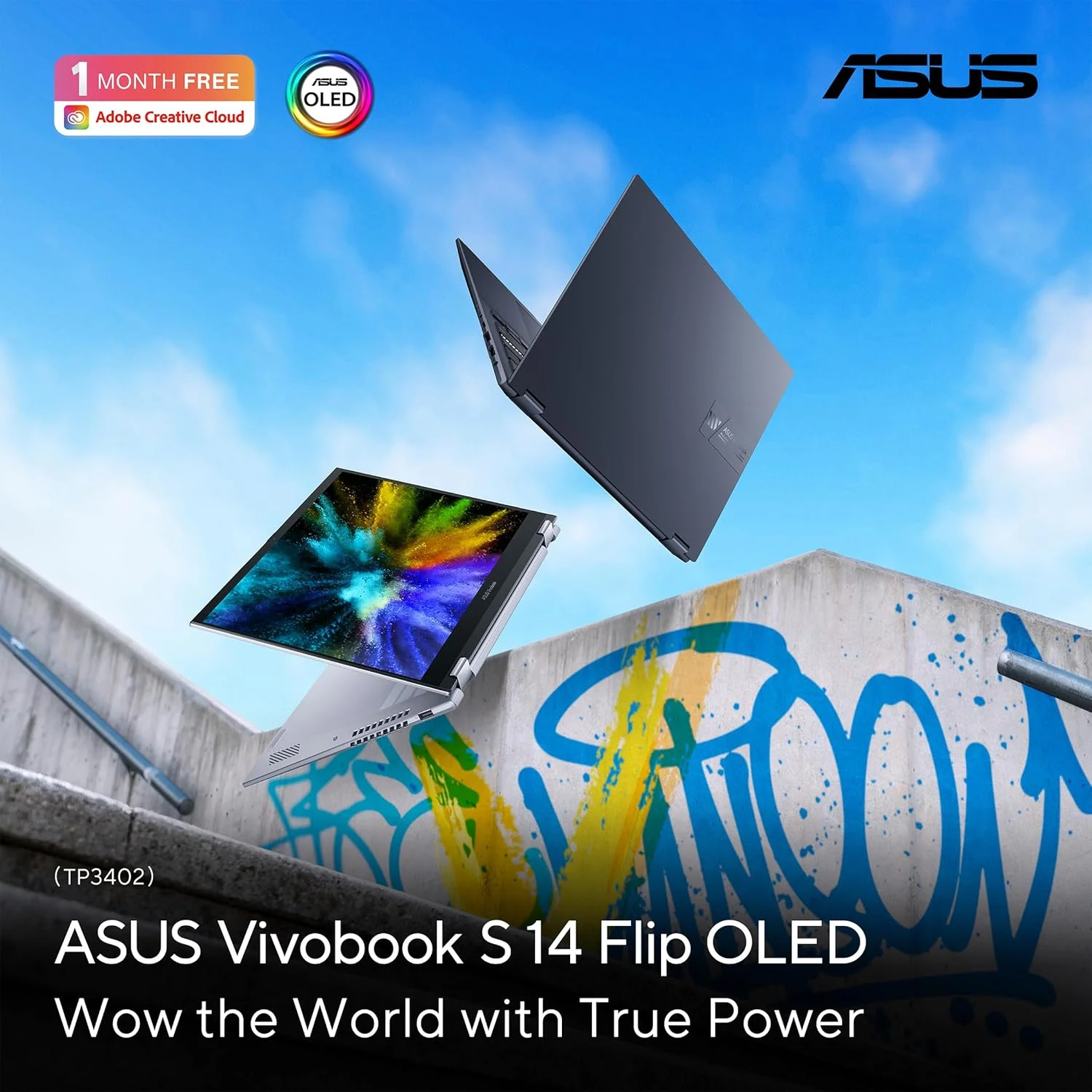 لپ تاپ تبدیل شونده ایسوس Vivobook S14 Flip با پردازنده Intel Core i5-13420H، رم 16 گیگابایتی، حافظه SSD 512 گیگابایتی، گرافیک Intel UHD، صفحه نمایش 14 اینچی WUXGA و ویندوز 11 Home - نقره ای خنک (TP3402VA-LZ669W) لپ تاپ تبدیل شونده ایسوس Vivobook S14 Flip با پردازنده Intel Core i5-13420H، رم 16 گیگابایتی، حافظه SSD 512 گیگابایتی، گرافیک Intel UHD، صفحه نمایش 14 اینچی WUXGA و ویندوز 11 Home - نقره ای خنک (TP3402VA-LZ669W)