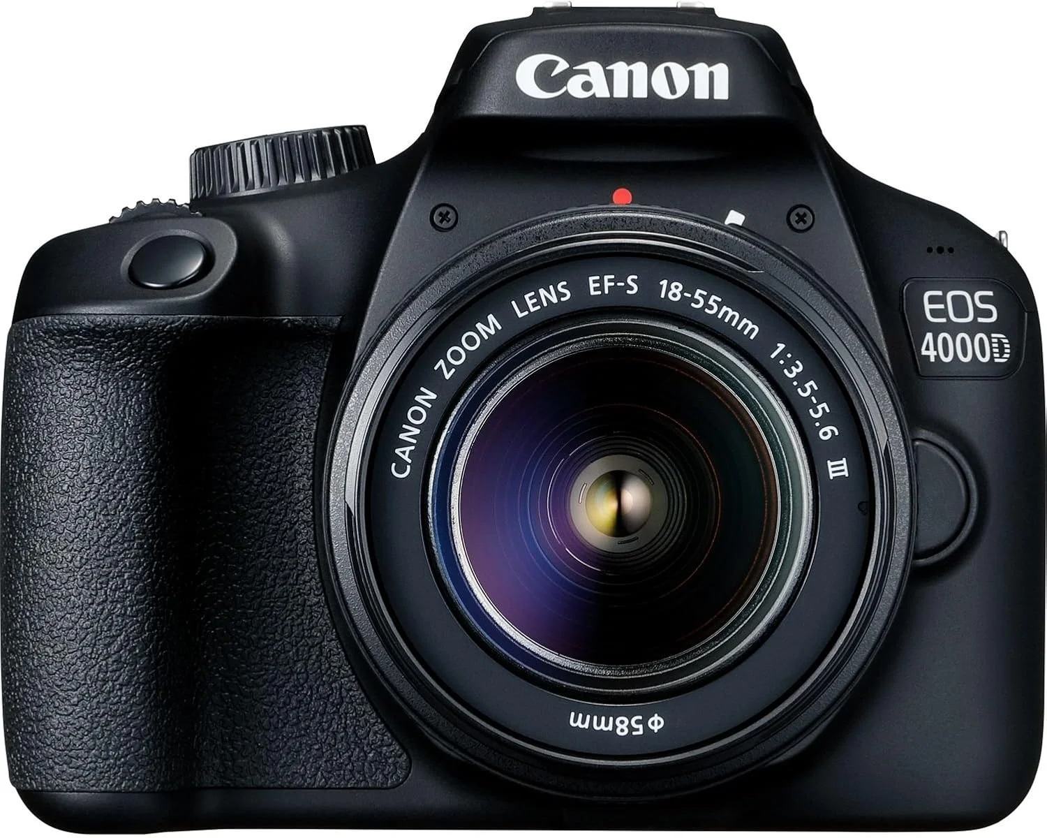 دوربین Canon Eos 4000D به همراه لنز Ef S 18 55mm Iii مشکی، 4000D18 55، 3011C003AA