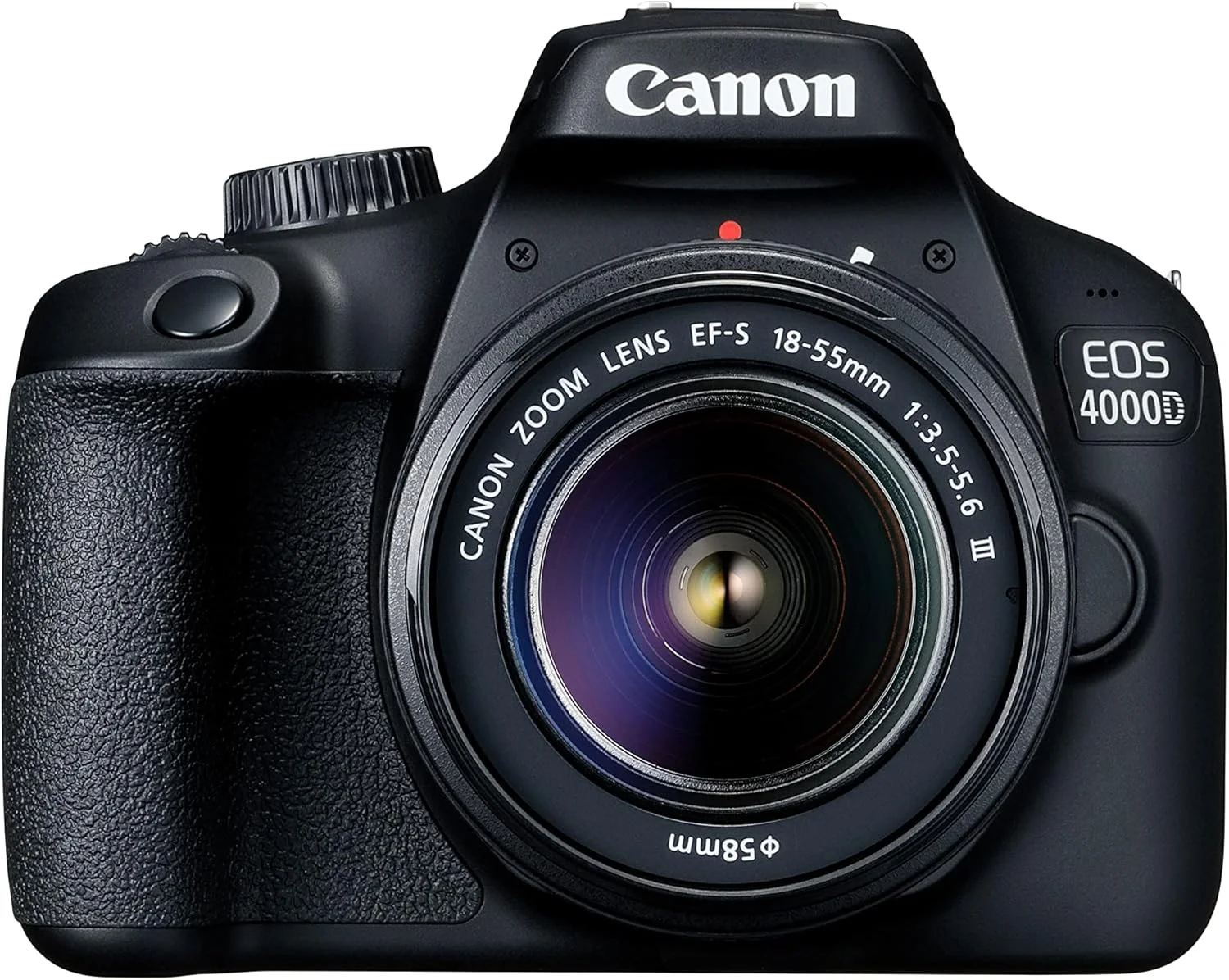 دوربین DSLR کانن EOS 4000D به همراه لنز EF-S 18-55 mm f/3.5-5.6 III - مشکی