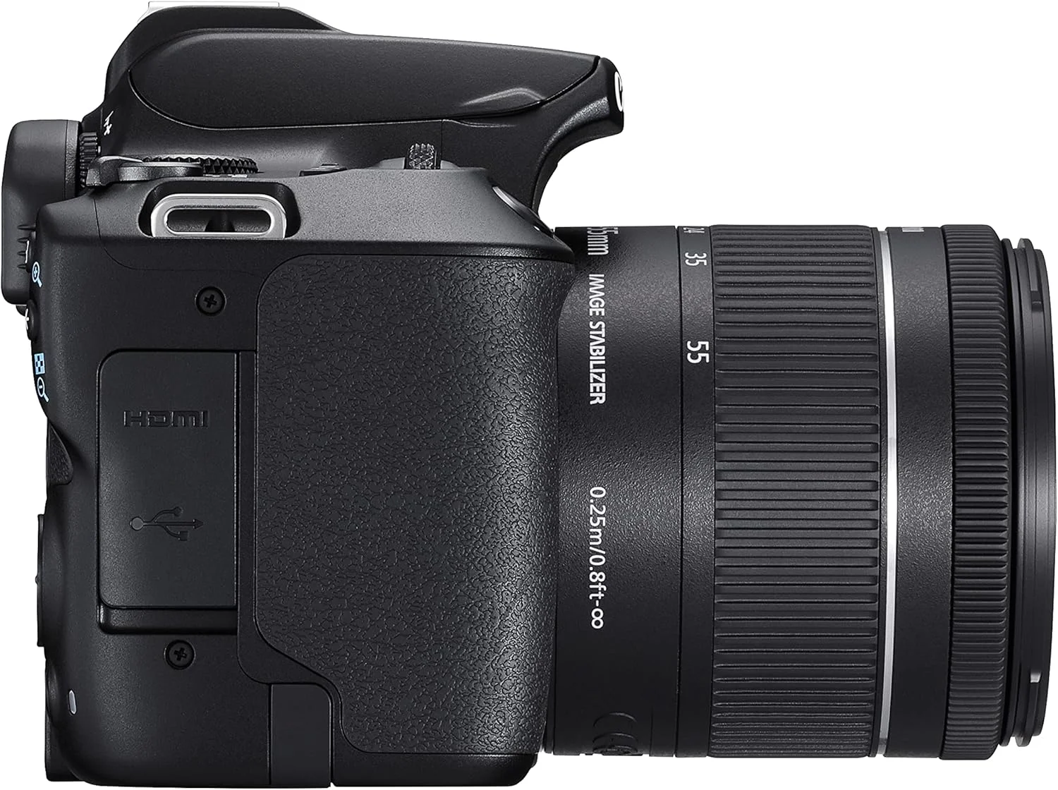 دوربین عکاسی کانن EOS 250D به همراه لنز Canon EF-s 18-55mm f/4-5.6 IS STM - مشکی