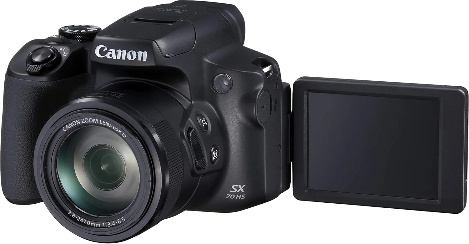 دوربین Canon Power Shot SX70 Hs 4K Uhd، 20.3 مگاپیکسل، مشکی