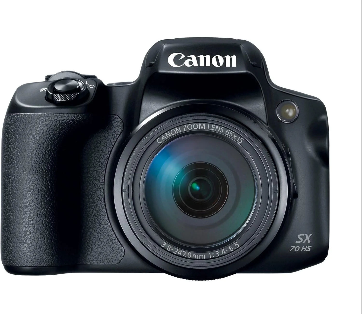 دوربین دیجیتال کانن Powershot SX70 با حسگر 20.3 مگاپیکسل، لنز زوم اپتیکال 65 برابر، فیلمبرداری 4K و صفحه نمایش LCD 3 اینچی چرخان (مشکی)