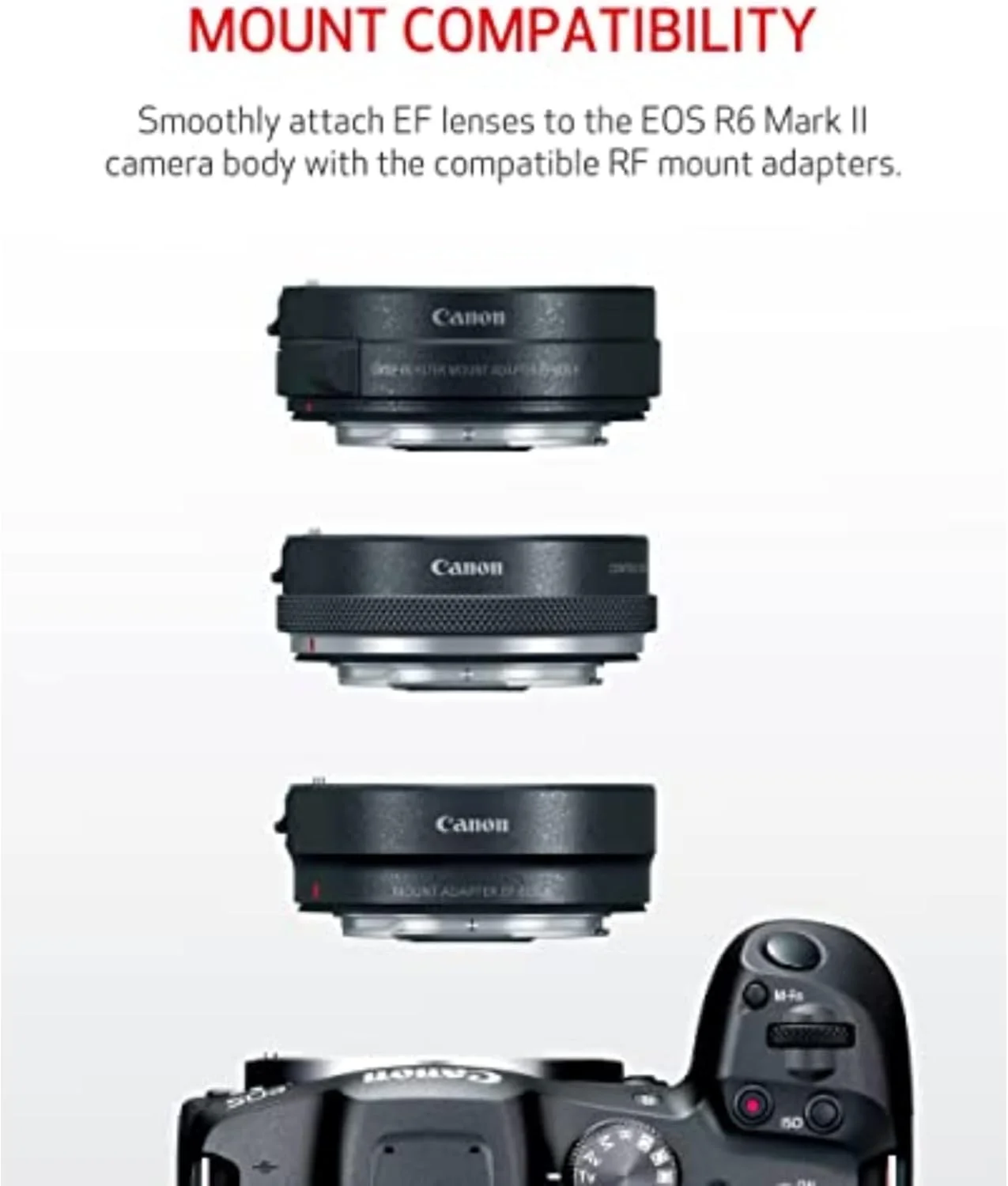 کیت دوربین Canon EOS R6 Mark II با لنز RF24-105mm F4-7.1 IS STM - مشکی
