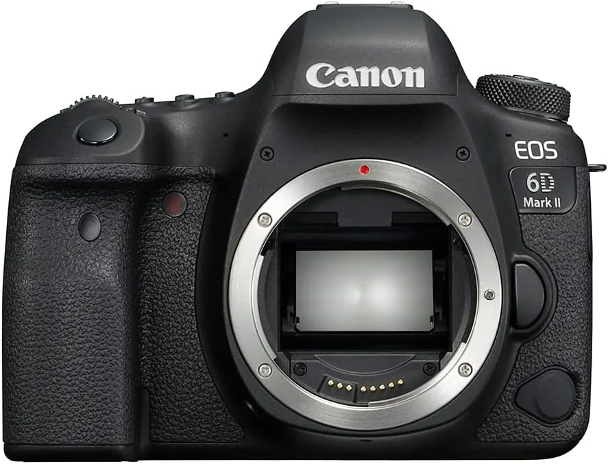 بدنه دوربین کانن EOS 6D Mark II، 26.2 مگاپیکسل، دوربین DSLR، مشکی، نسخه امارات با گارانتی رسمی