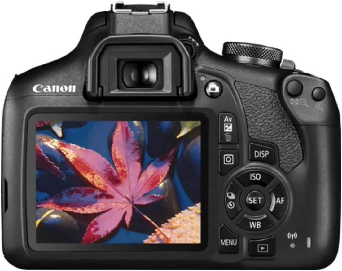 دوربین DSLR کانن EOS Rebel T7 با کیت زوم دوتایی EF18 55Mm + EF 75 300Mm، Cneosrt7Lenx2 دوربین DSLR کانن EOS Rebel T7 با کیت زوم دوتایی EF18 55Mm + EF 75 300Mm، Cneosrt7Lenx2
