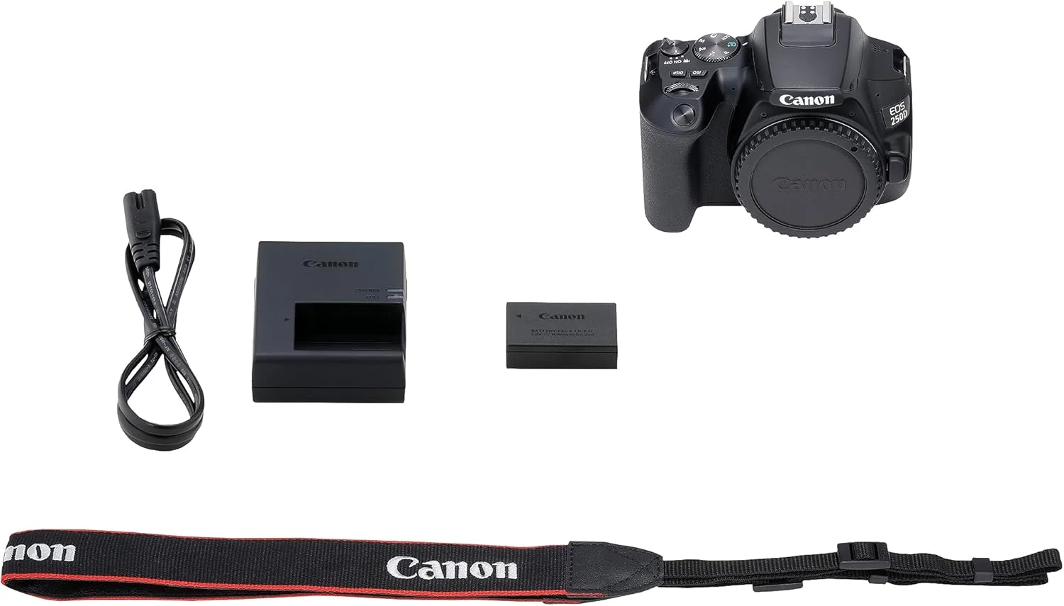 دوربین عکاسی کانن EOS 250D فقط بدنه - مشکی