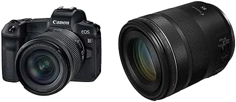 کیت دوربین بدون آینه Canon EOS R با لنز RF 24-105mm f4-7.1 IS STM + لنز RF 85mm