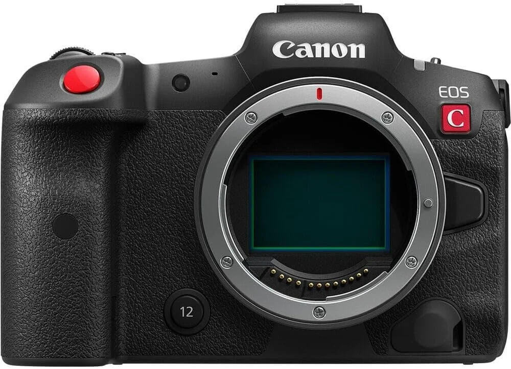دوربین فیلمبرداری/عکاسی حرفه ای Canon EOS R5 C با سنسور فول فریم 8K/60P، مانت RF، RAW داخلی، خروجی RAW HDMI 8K، نمونه برداری بیش از حد 4K/2K، طراحی فشرده و سبک، Dual Pixel CMOS AF، VR با لنز Dual-Fisheye RF5.2mm