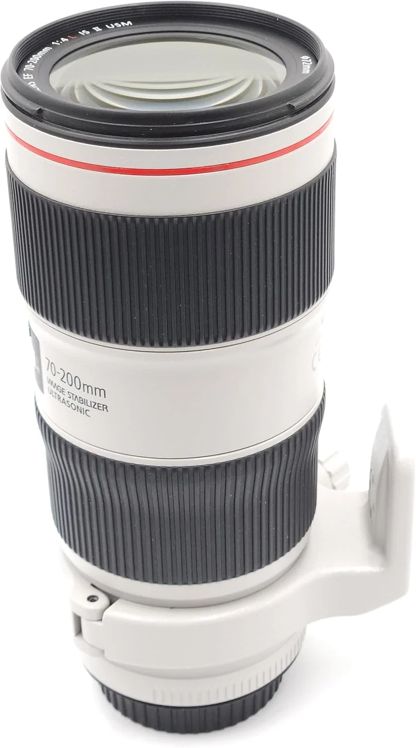 لنز Canon EF 70-200mm f/4L IS II USM برای دوربین های SLR دیجیتال Canon، سفید